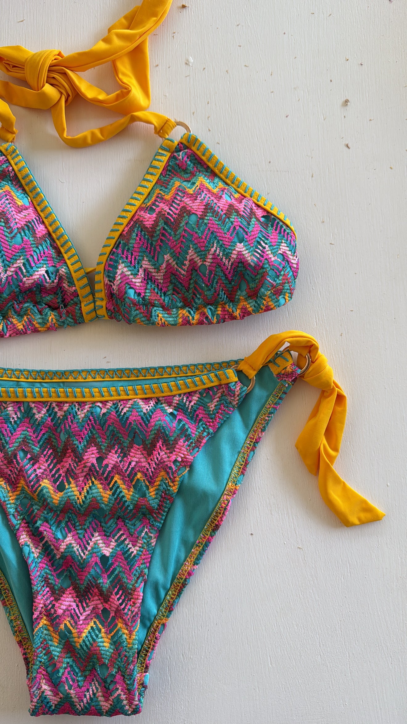 Bikini Malibu verde