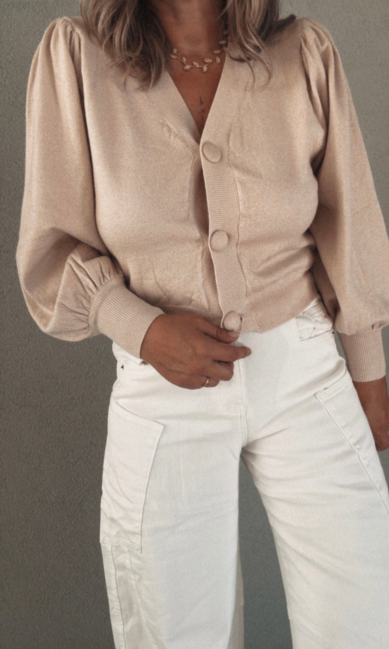 Cardigan Tessa blush