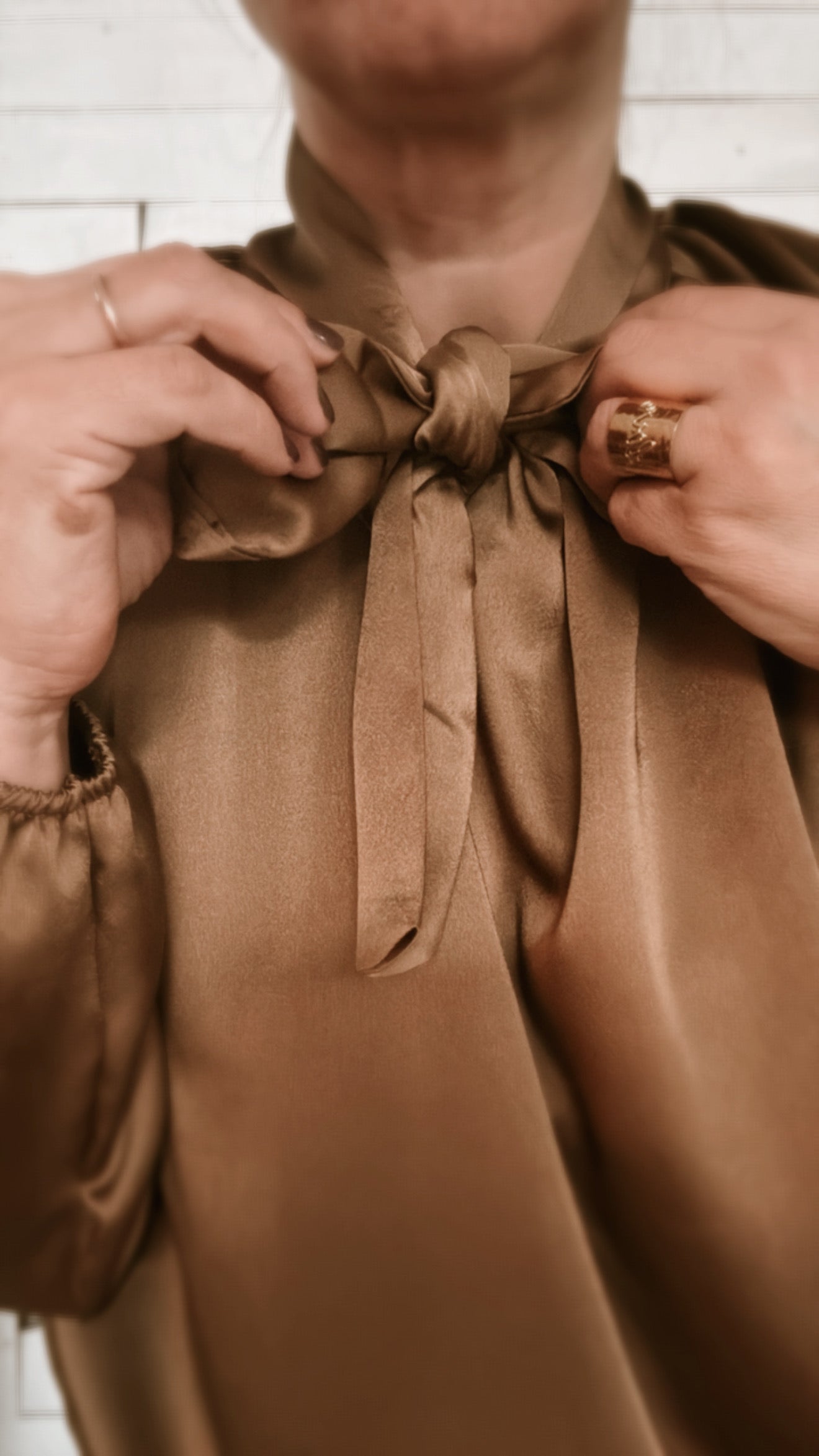 Camicia Capucine bronze