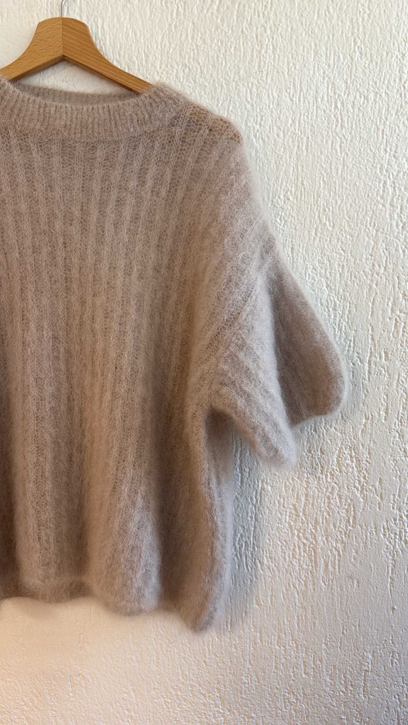 Maglia holly rosa polvere