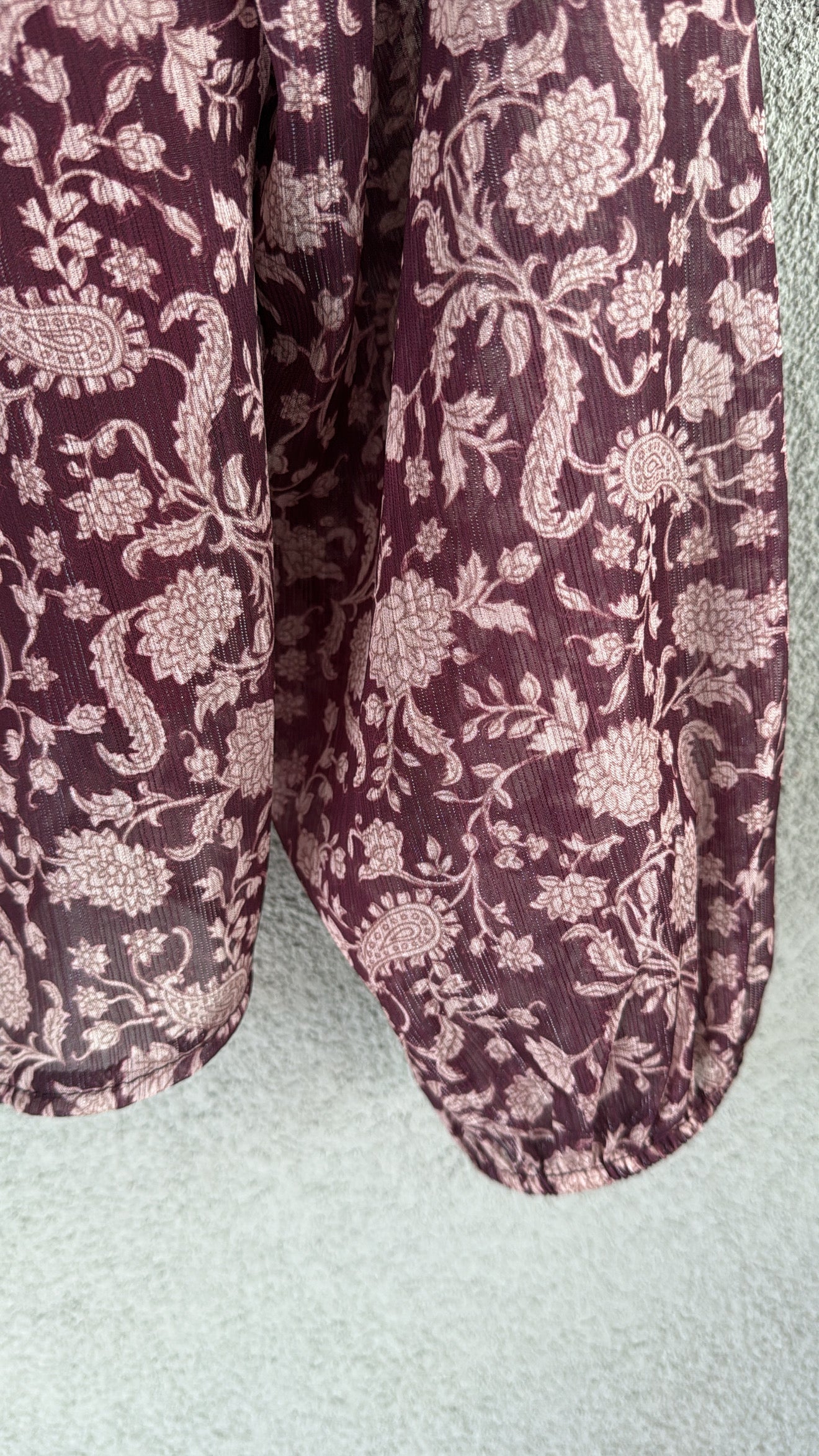 Camicia Alaia Burgundy