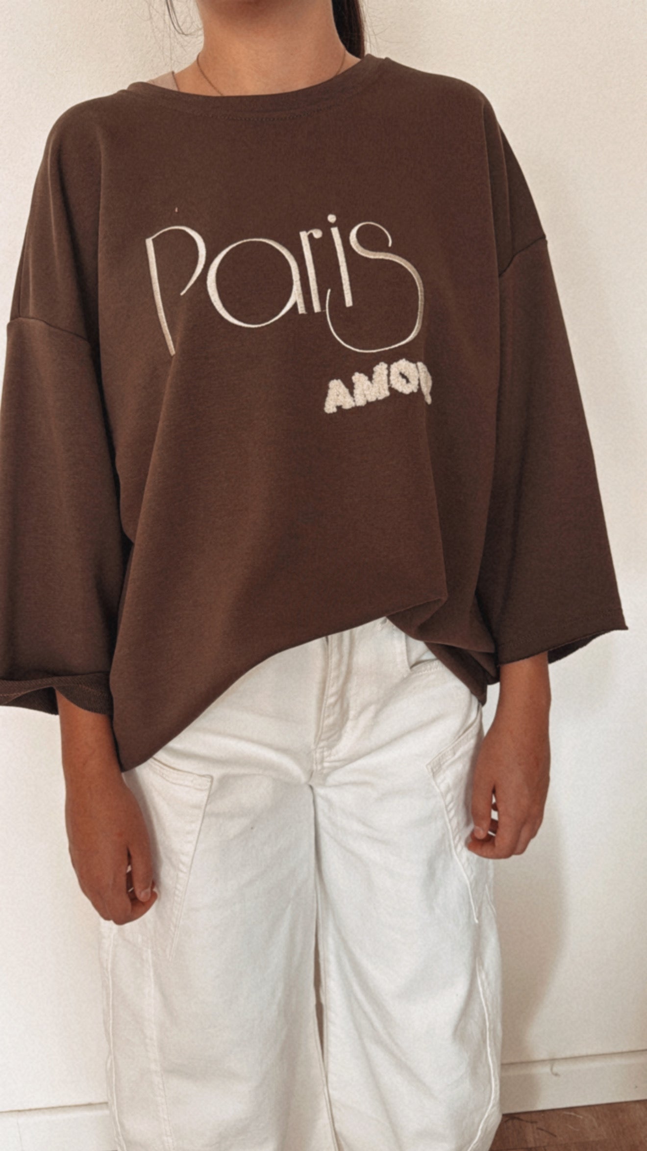 Maglia Paris Amour choco