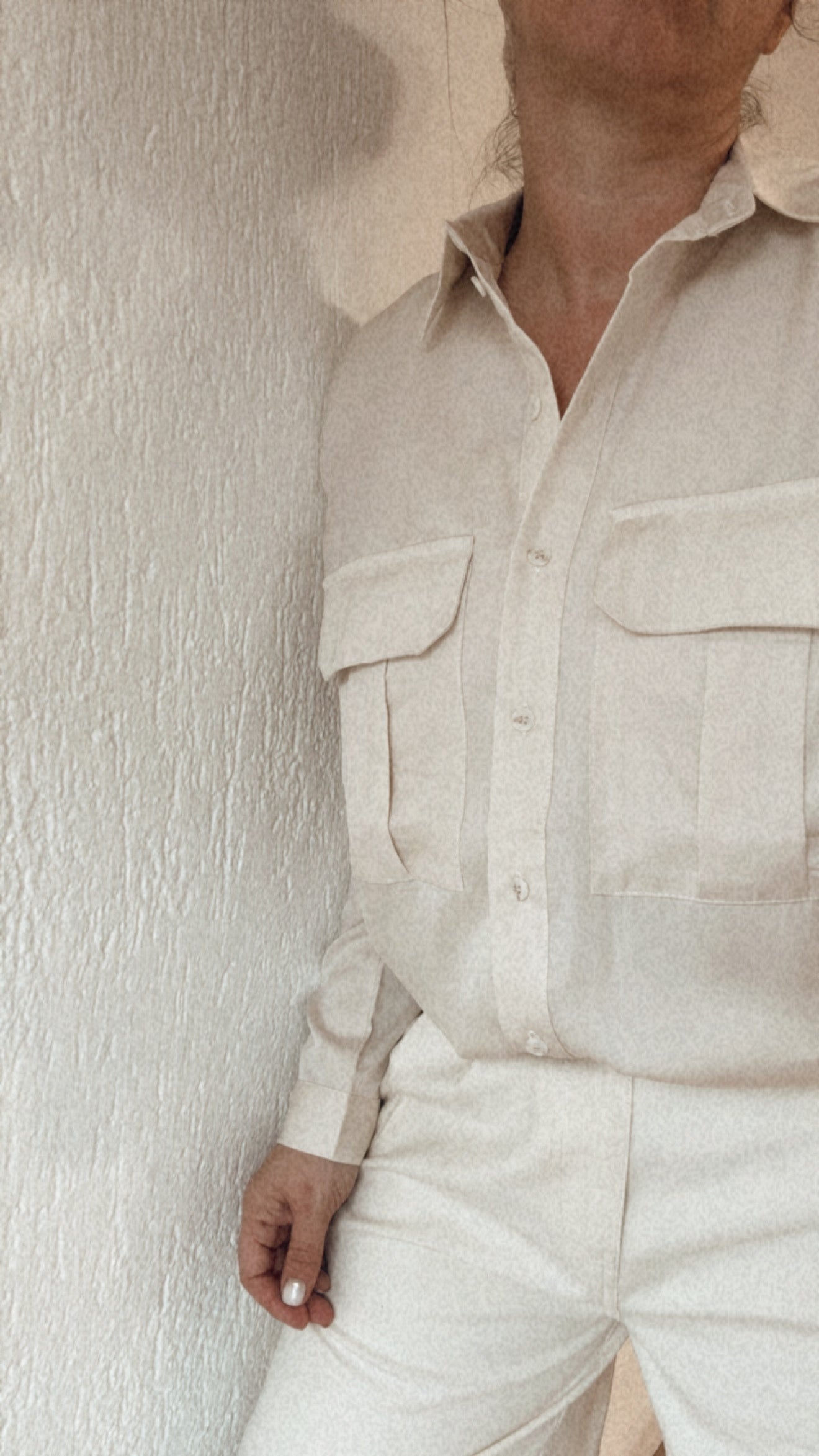 Camicia Garibaldine burro