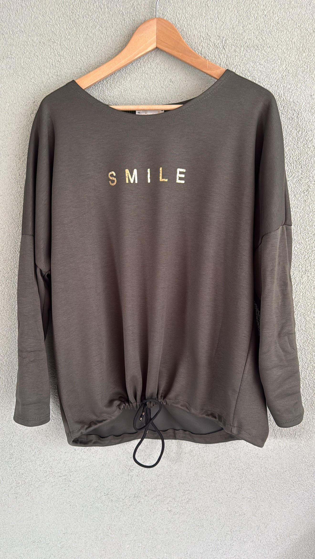 Maglia con coulisse Smile militare