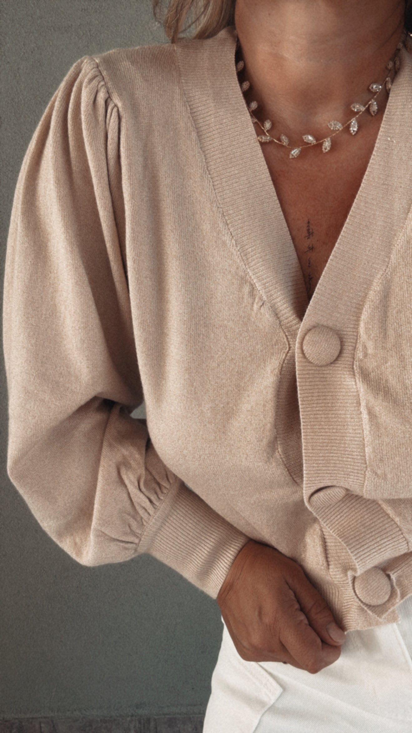 Cardigan Tessa blush