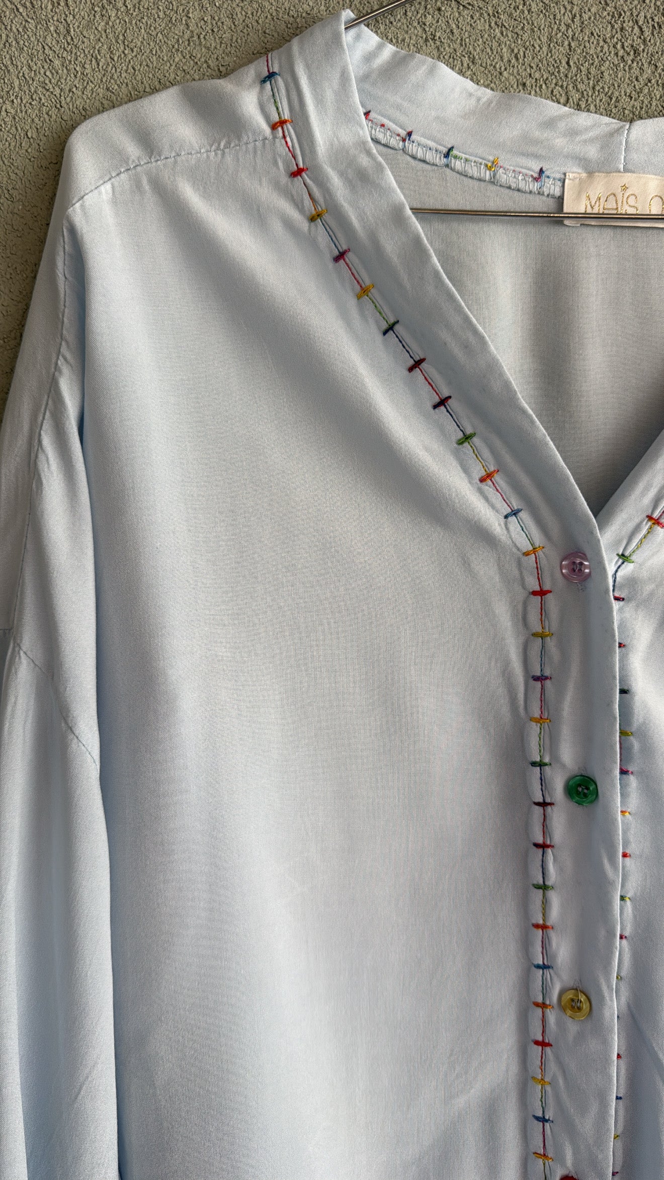Camicia Blur azzurro