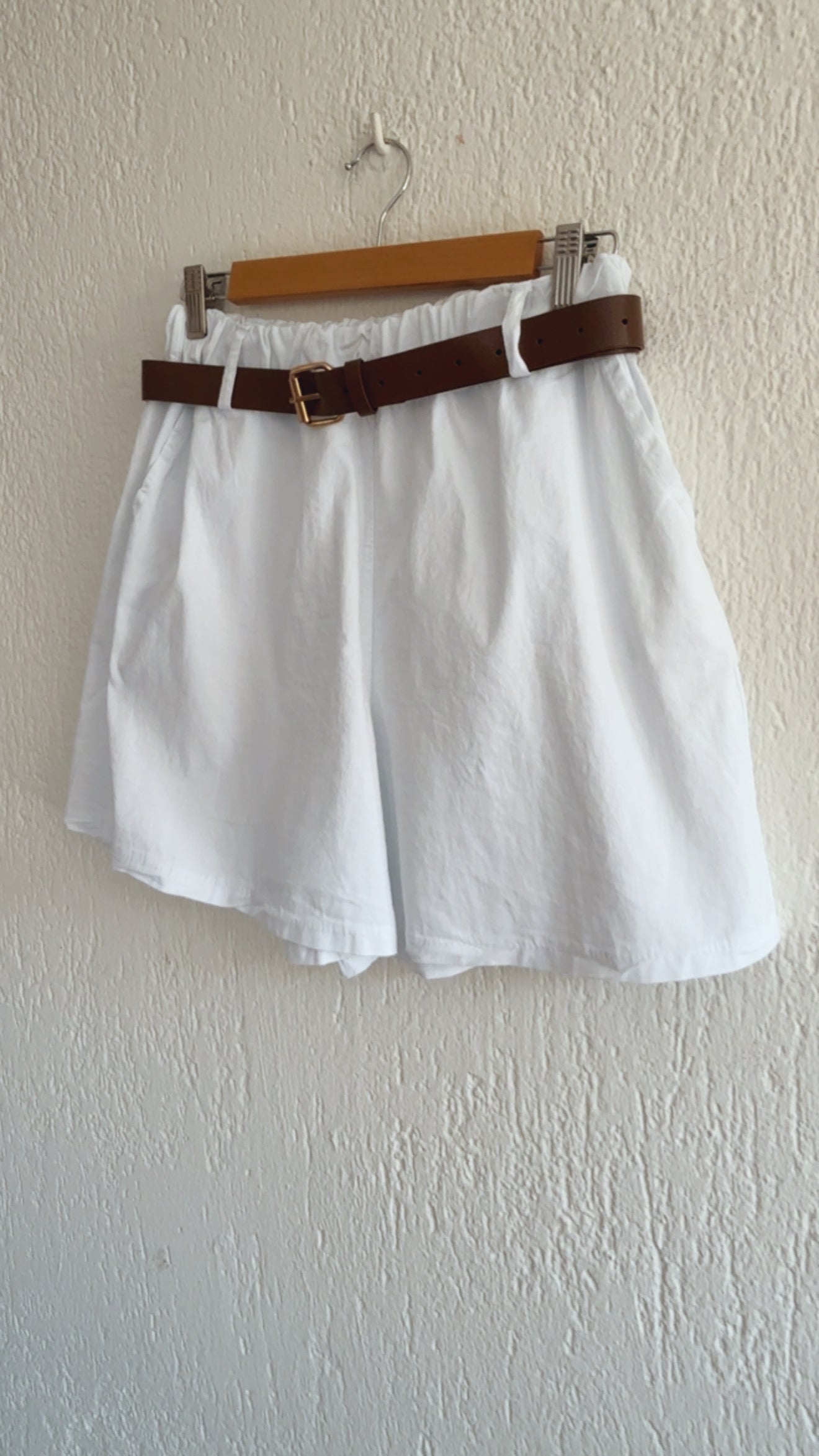 Pantaloncino Priam white
