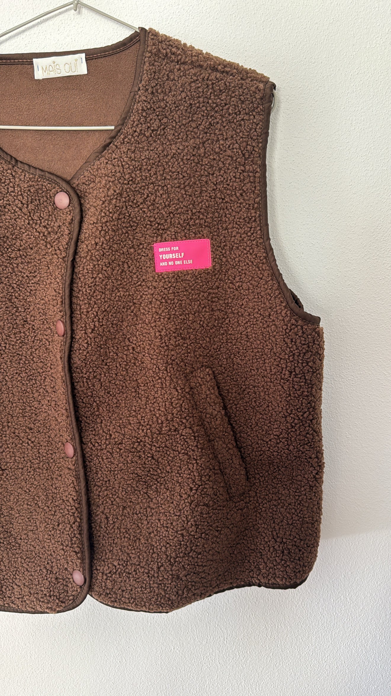 Gilet Woody choco