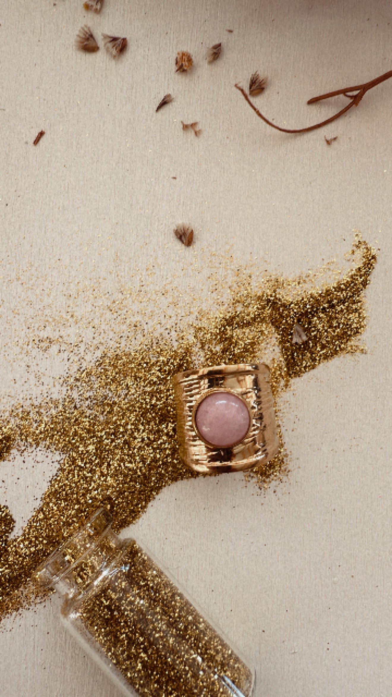 Anello Gioia rosa