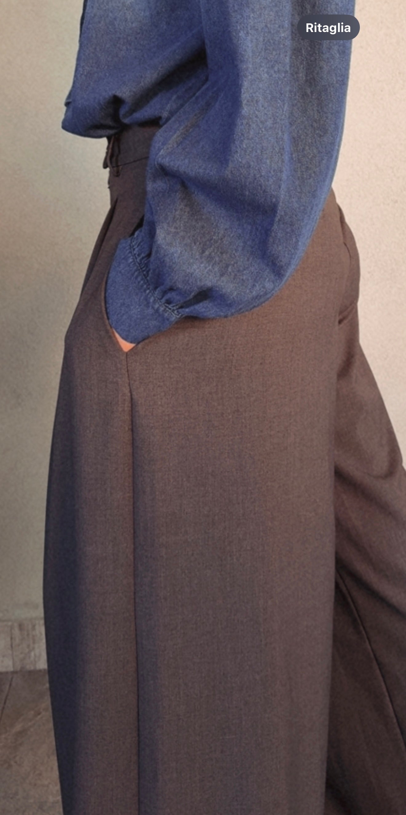 Pantalone Taylor Grey