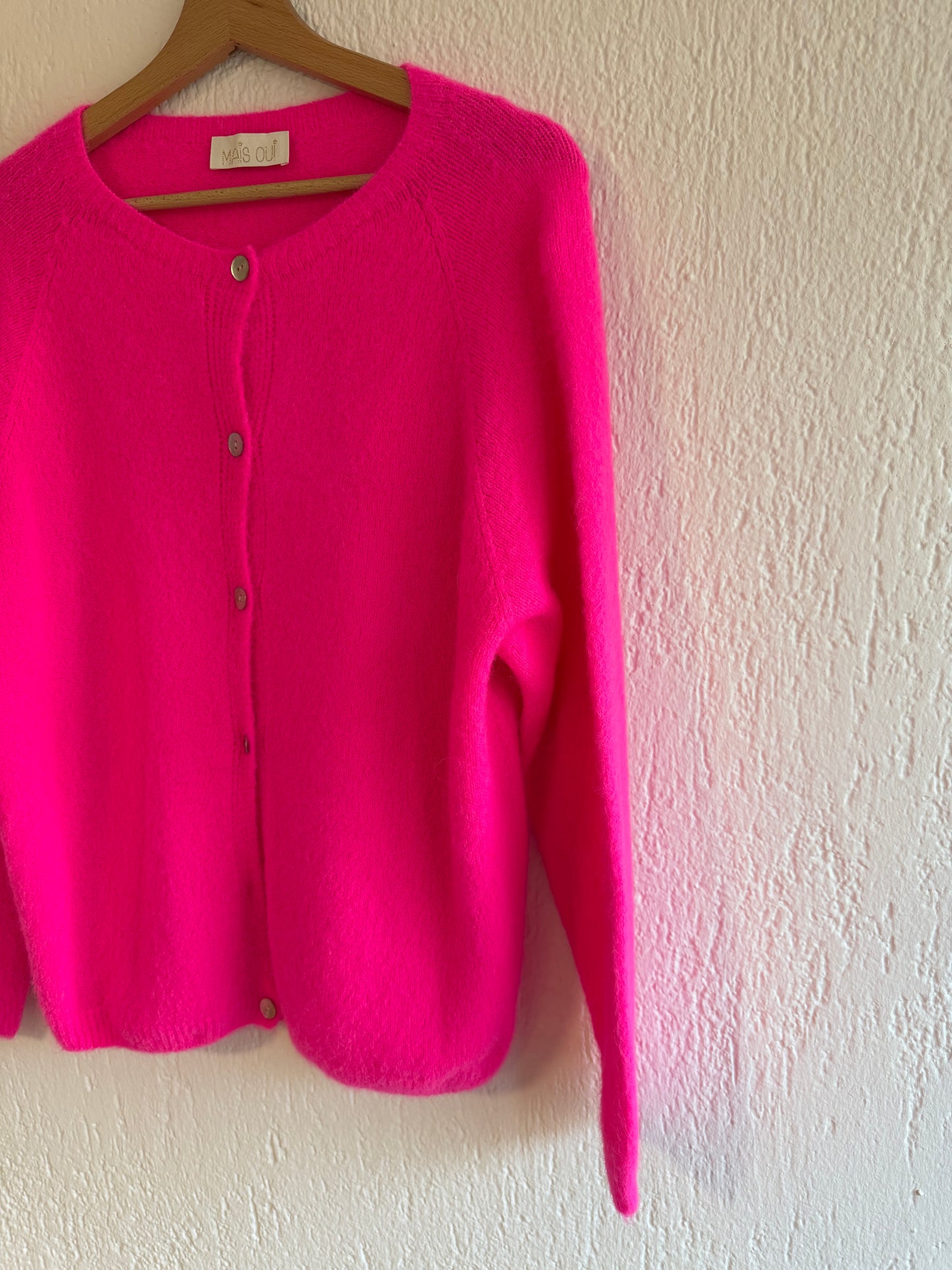 Cardigan Lulù fucsia