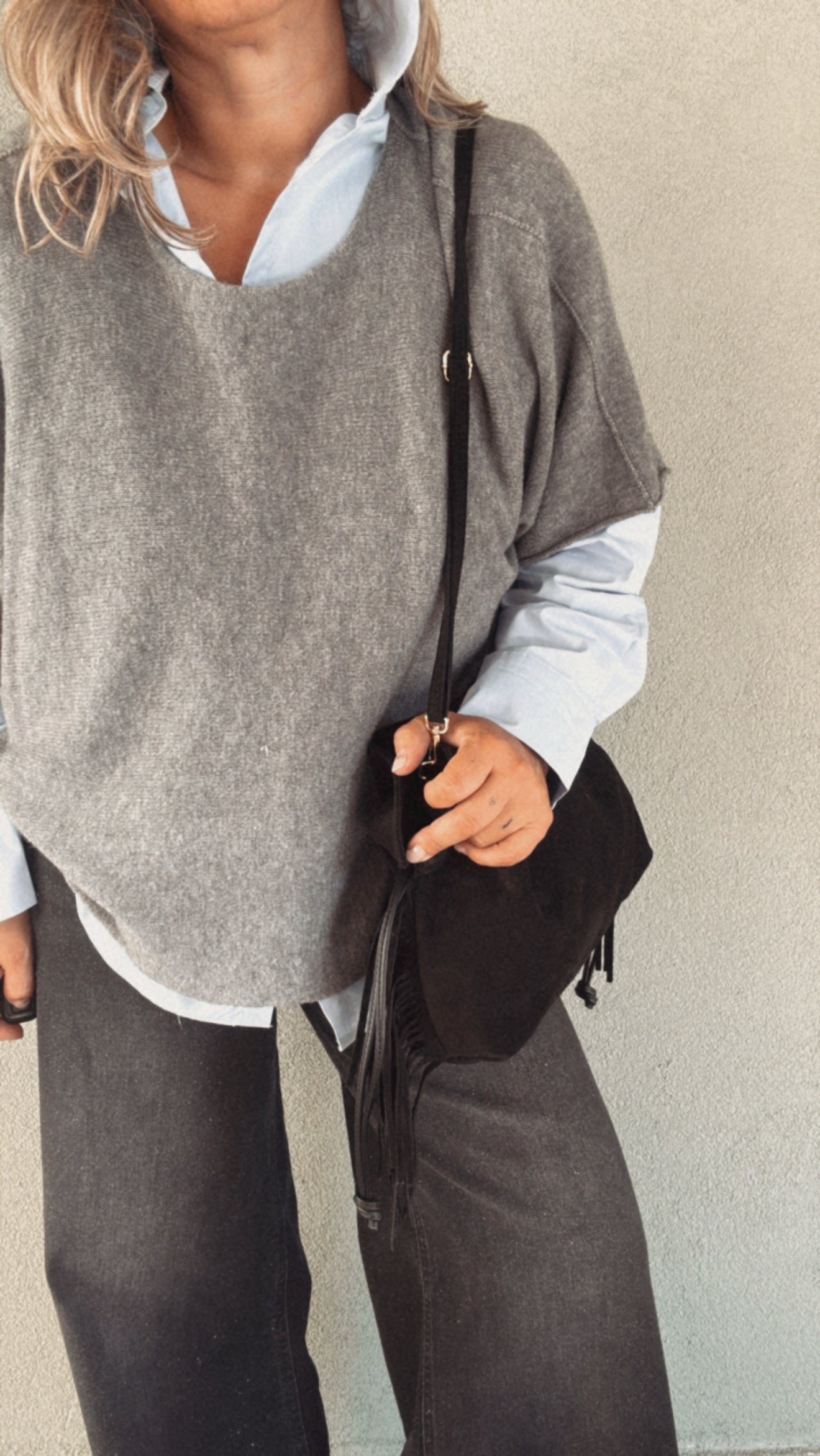 Maglia Carlotta grey