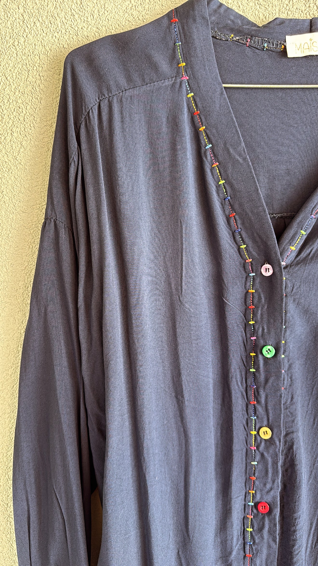 Camicia Blur navy