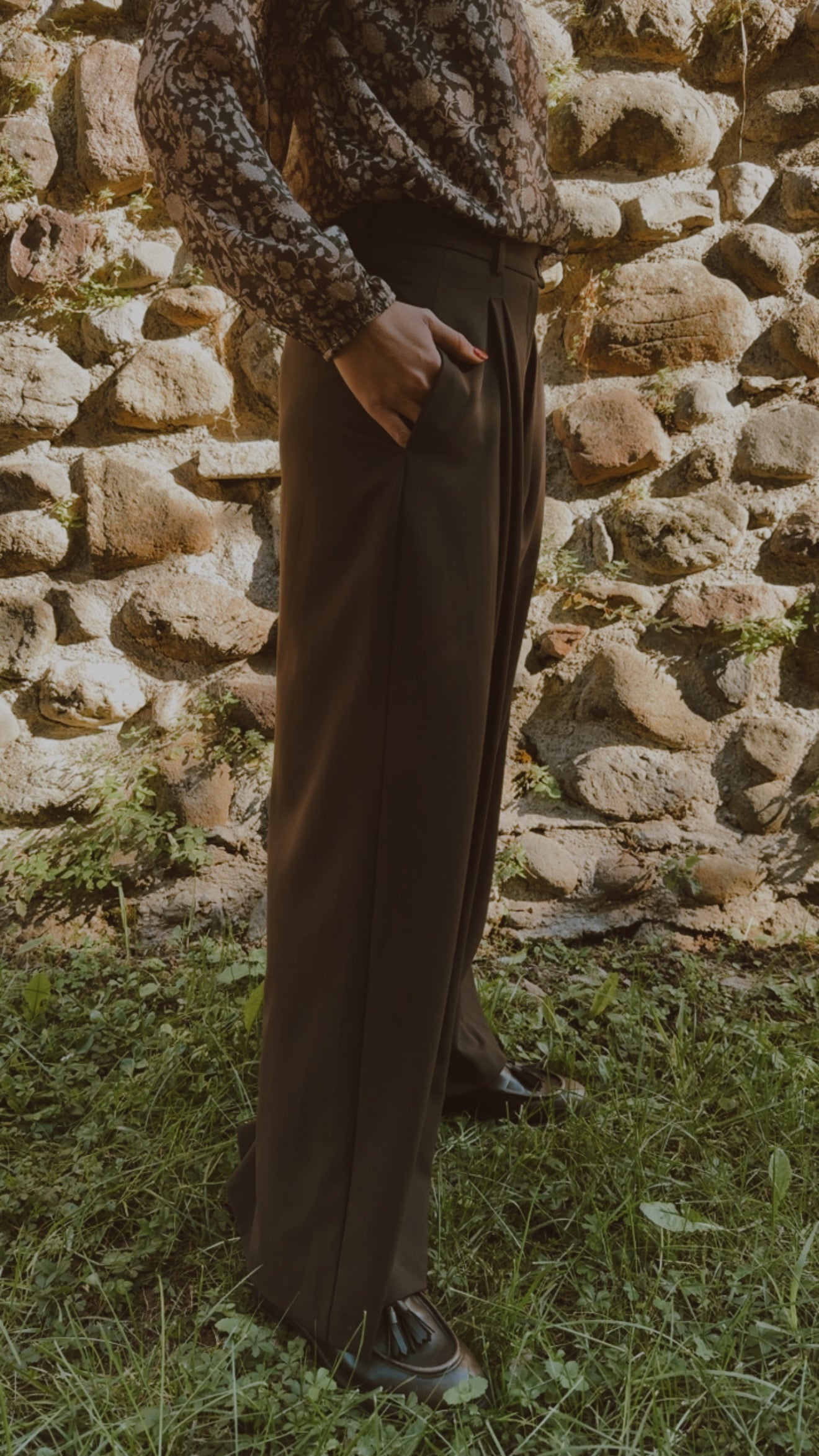 Pantalone Taylor Choco