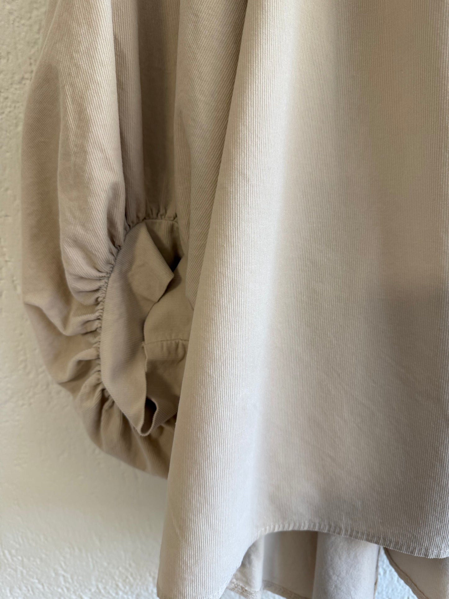 Camicia Angel microcostina naturale