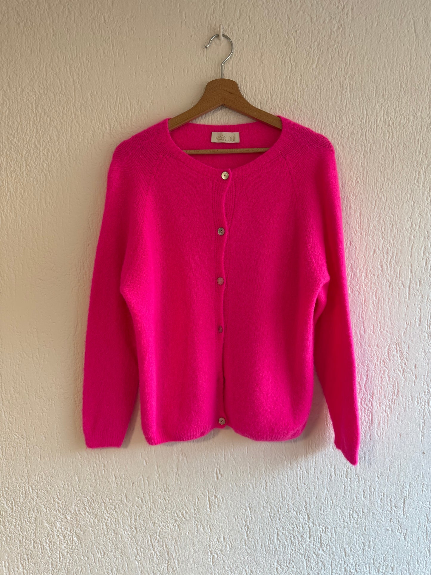 Cardigan Lulù fucsia