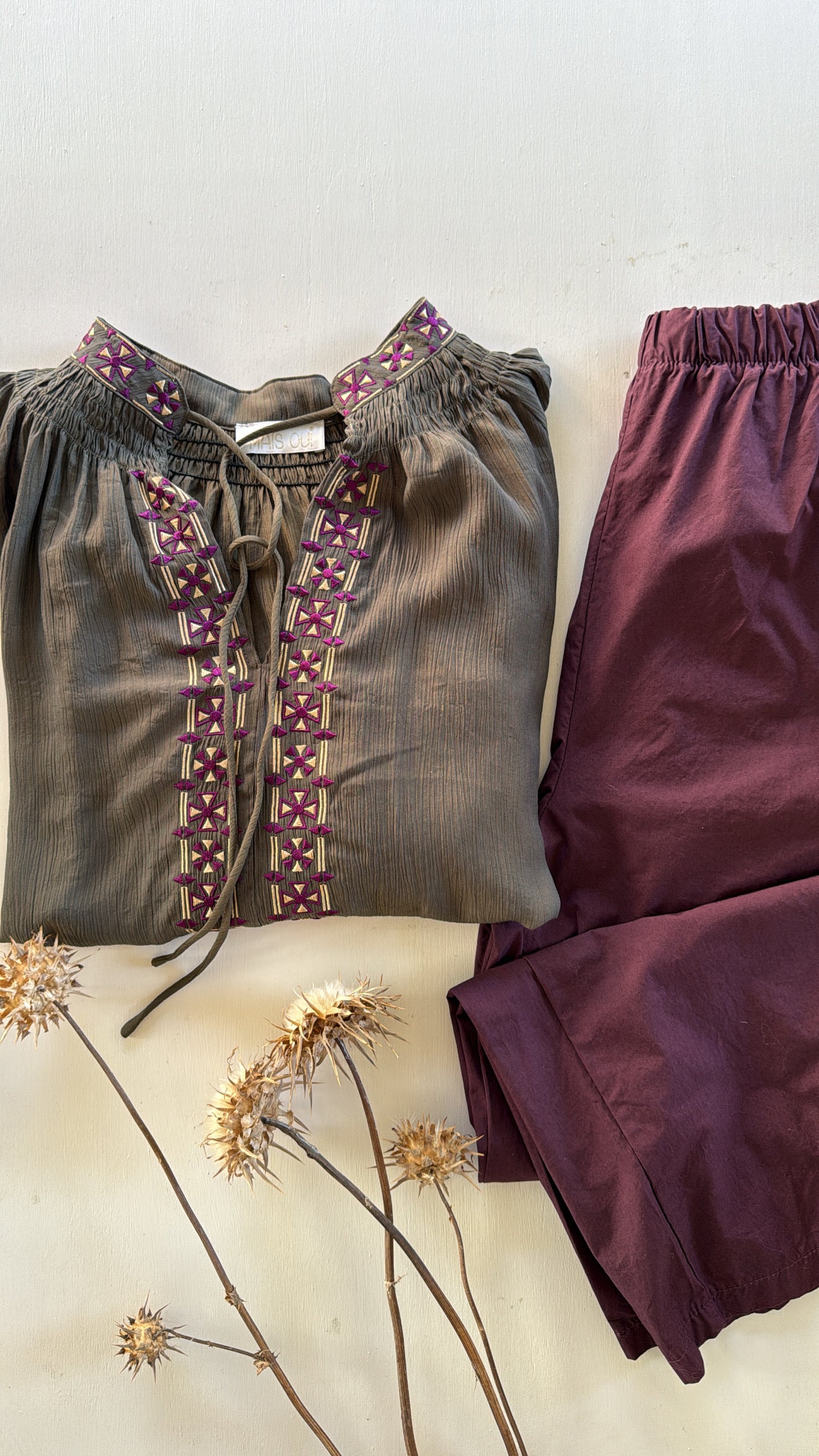 Fashion box Robin bugundy - Etienne verde