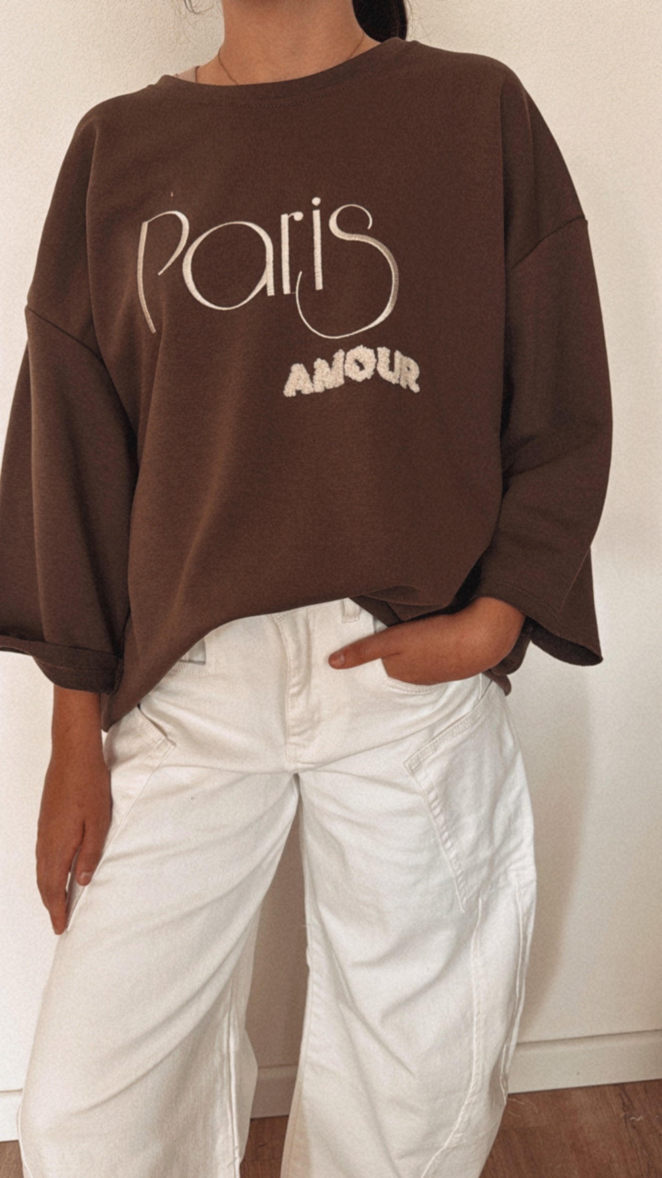 Maglia Paris Amour choco