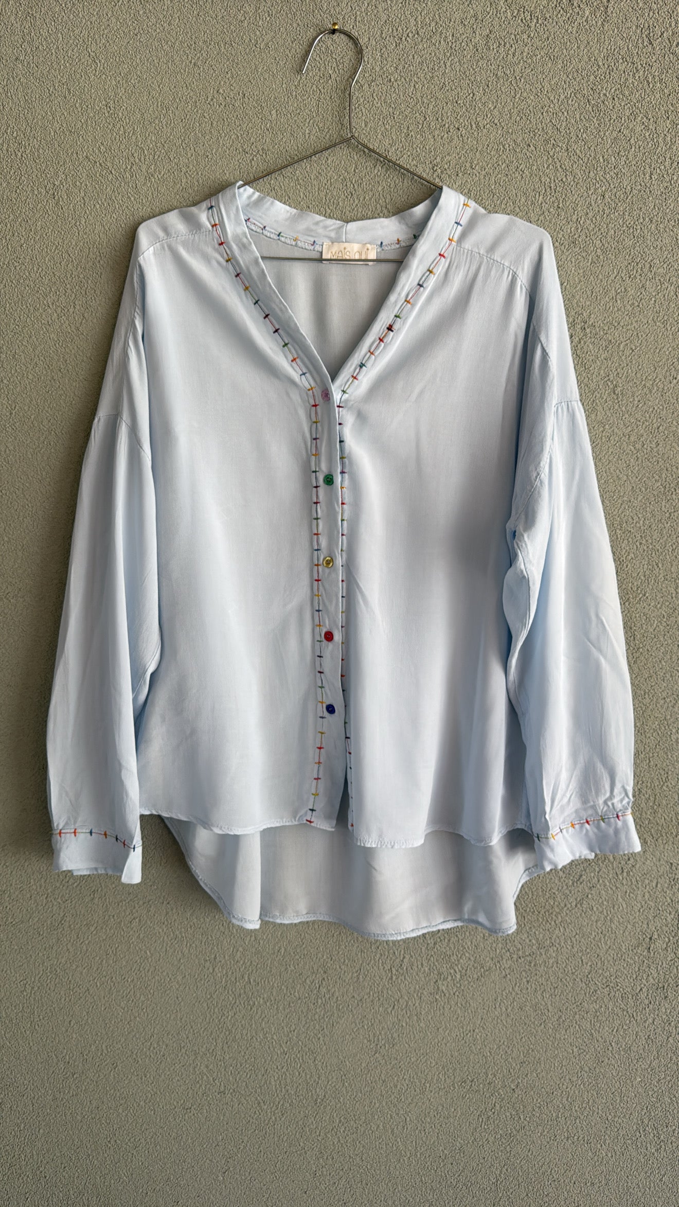 Camicia Blur azzurro