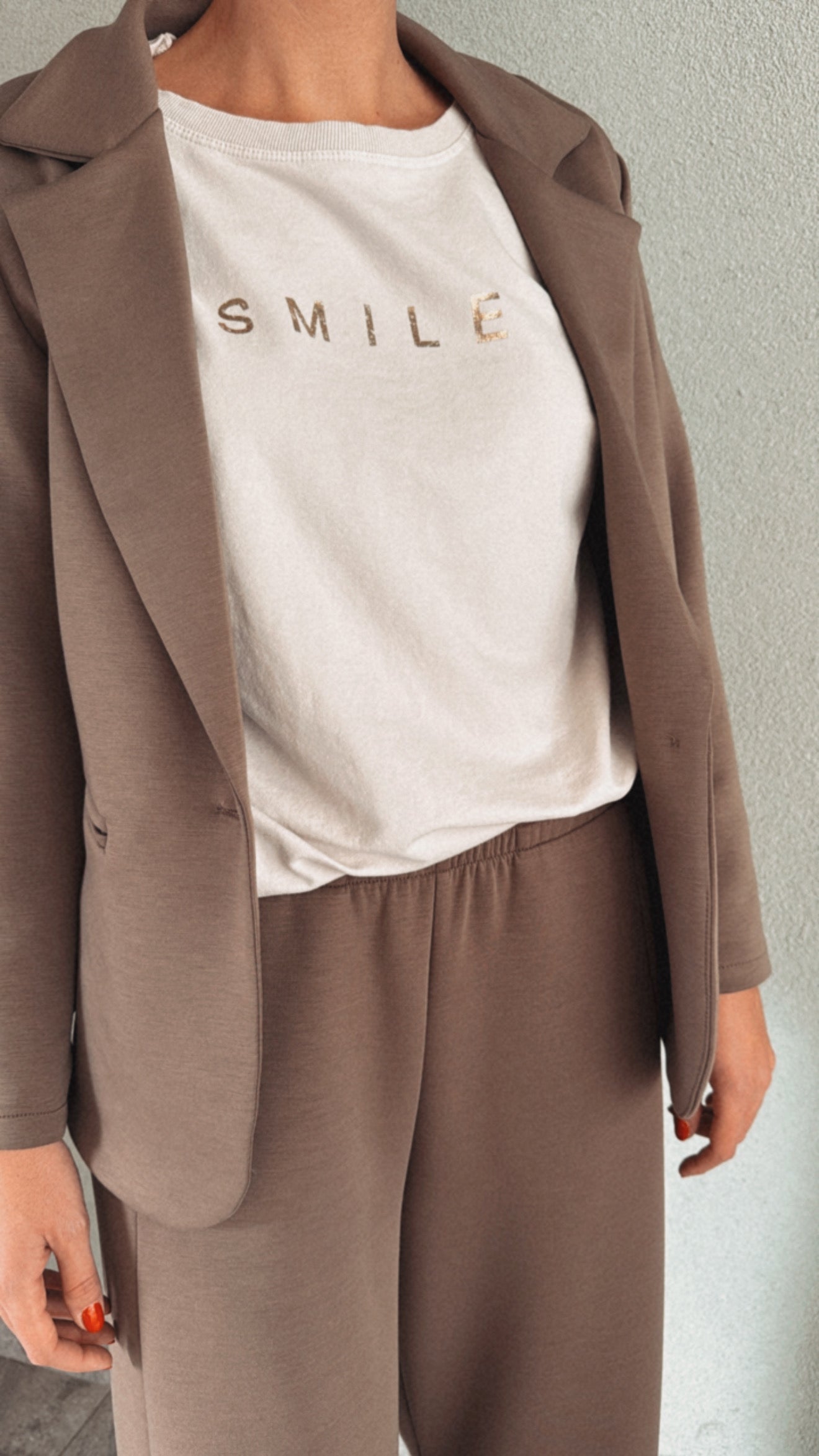 T-shirt Smile natural