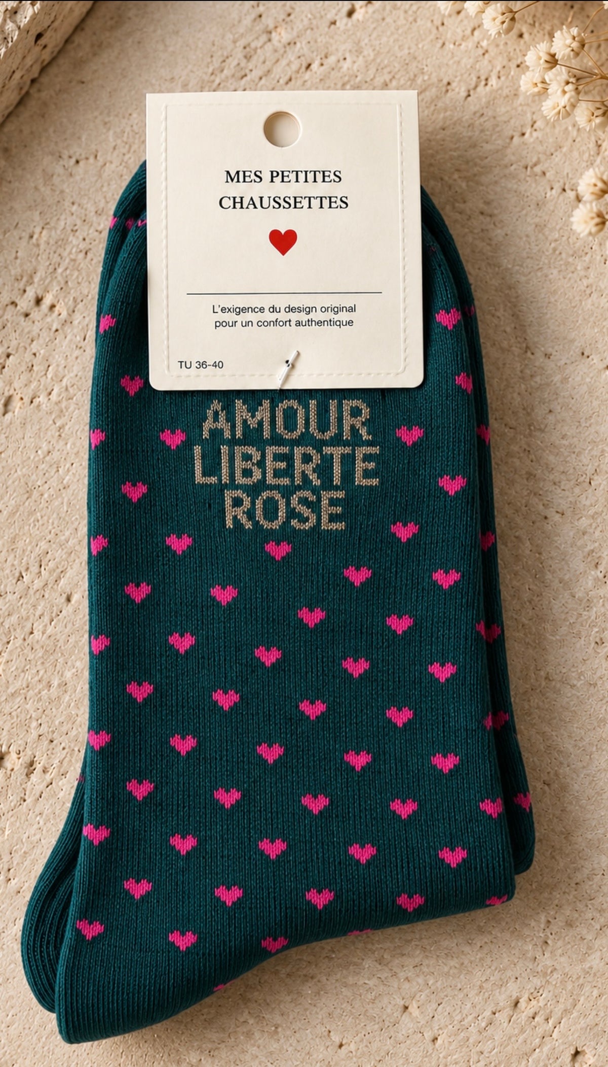 Calze Amour Liberté smeraldo