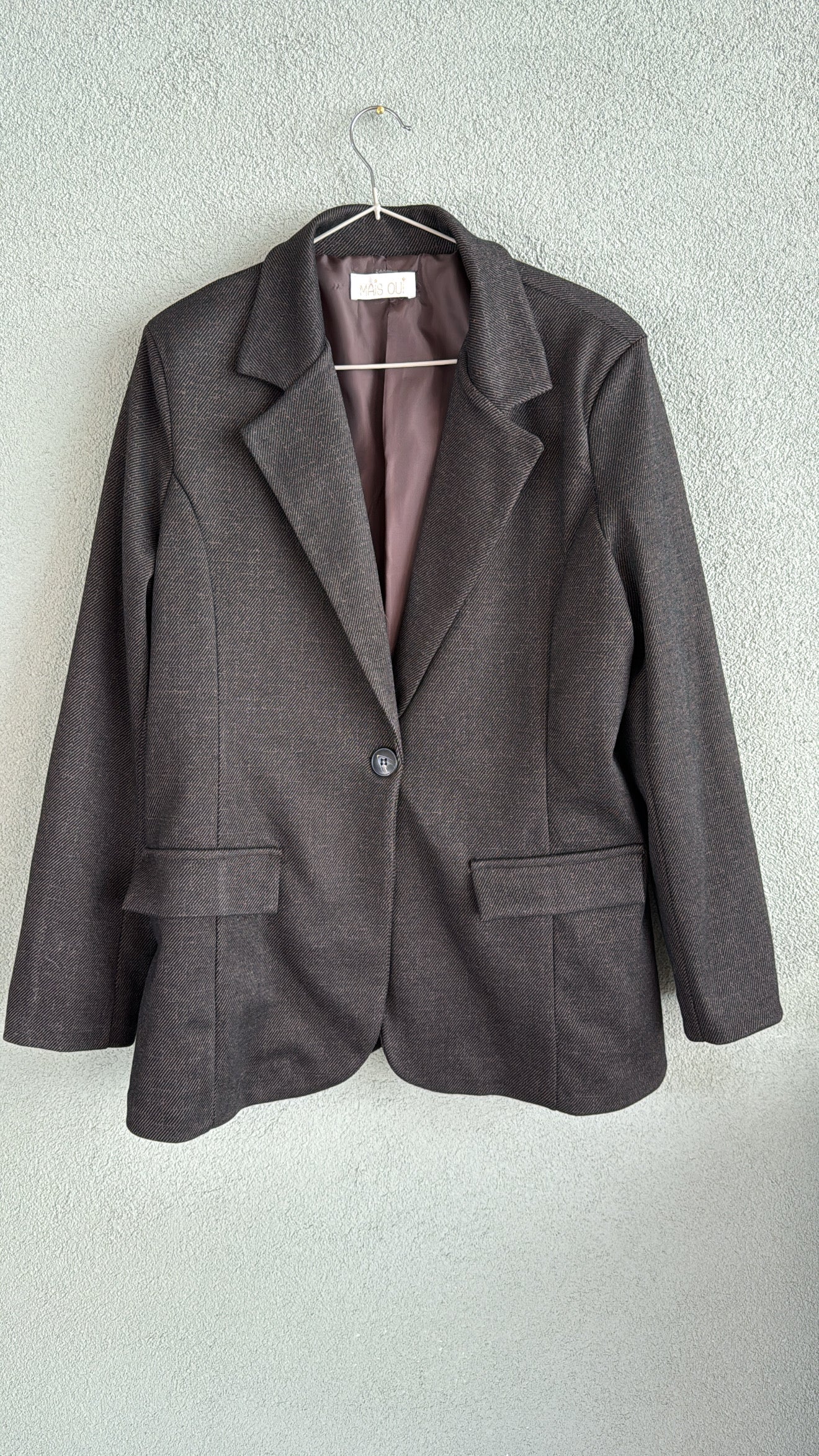 Giacca Virginia Spigata Choco