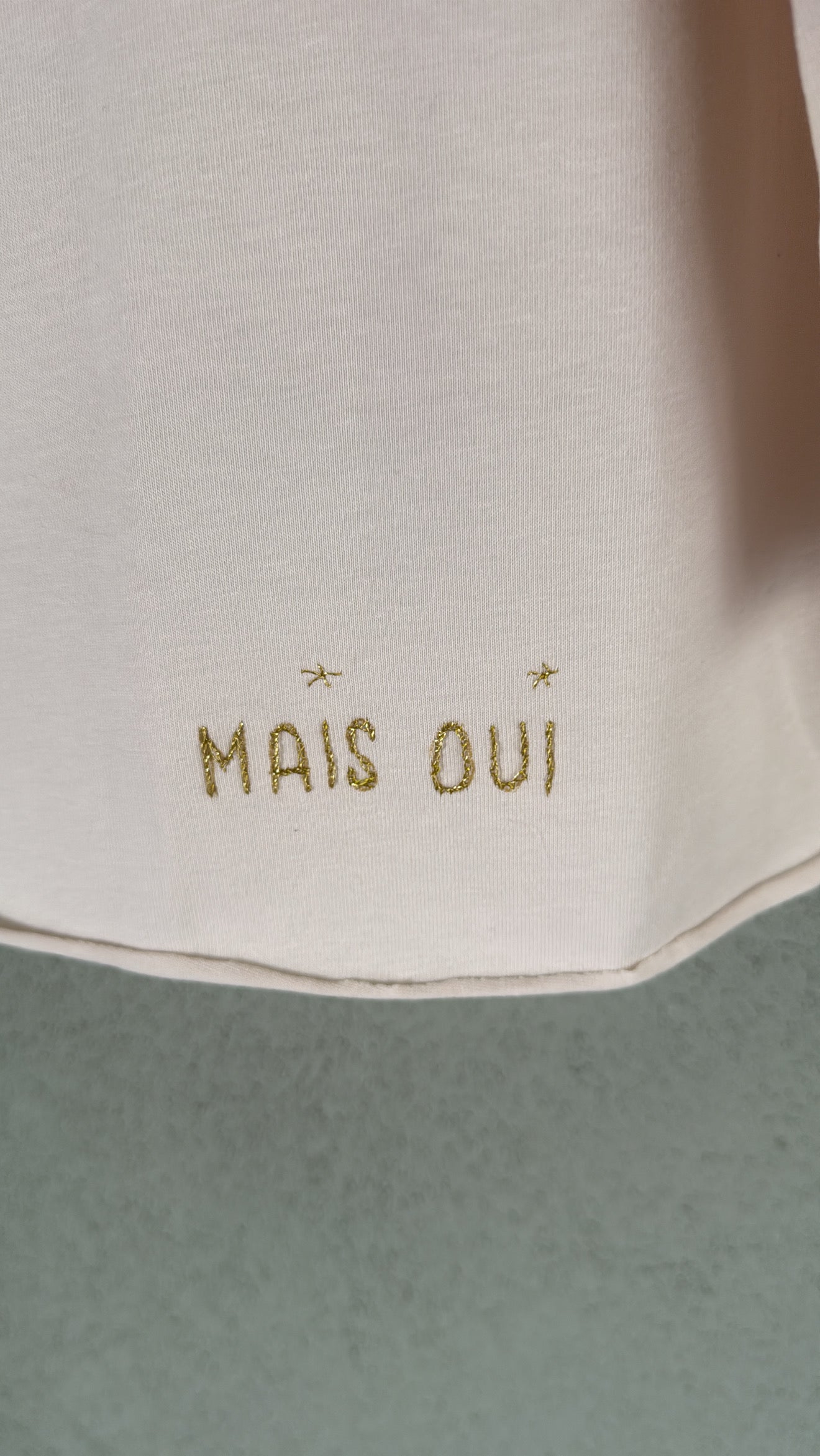 T-shirt Mais Oui naturale