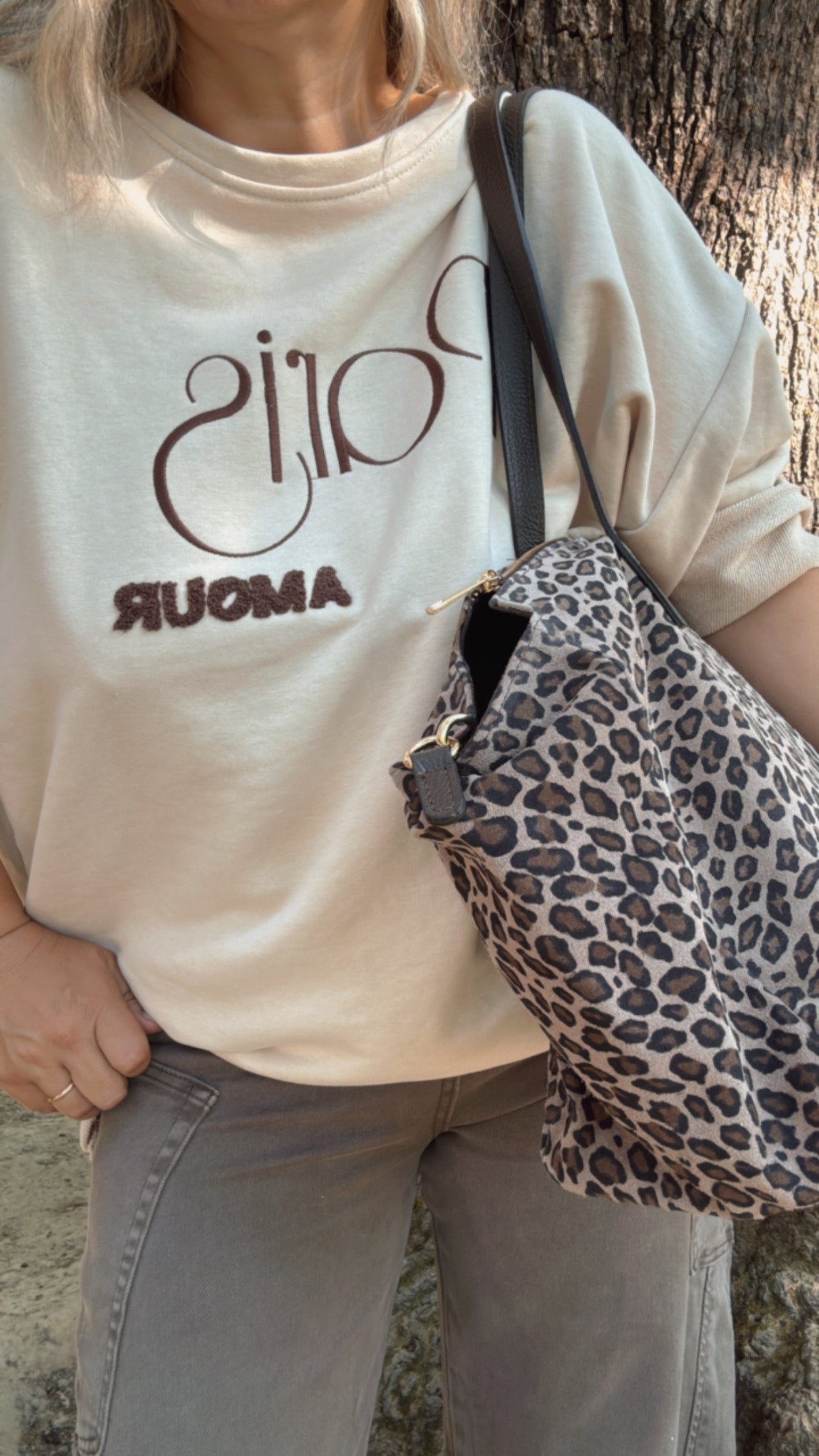 Borsa Priscilla natur