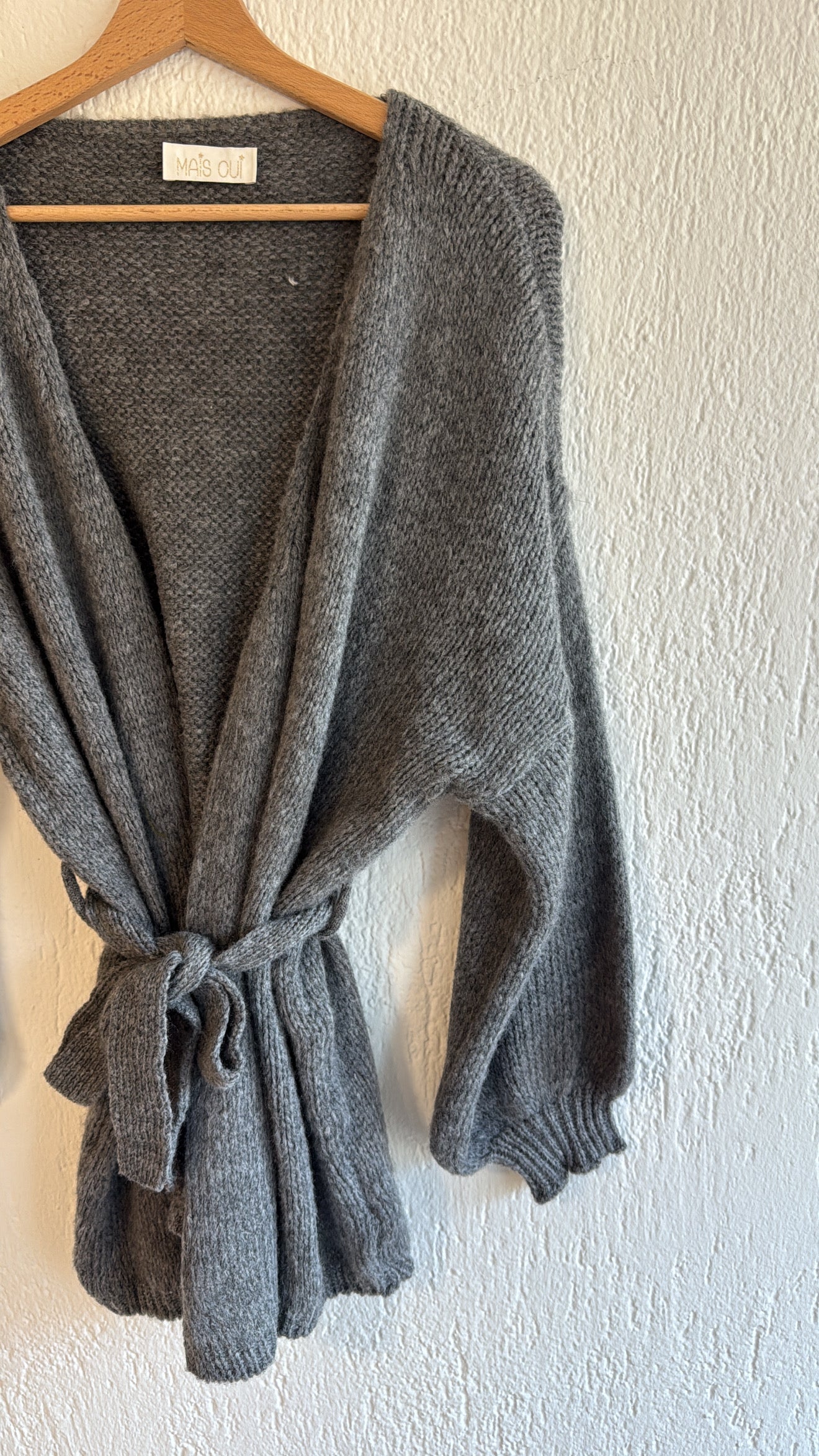 Cardigan Jasmine grey