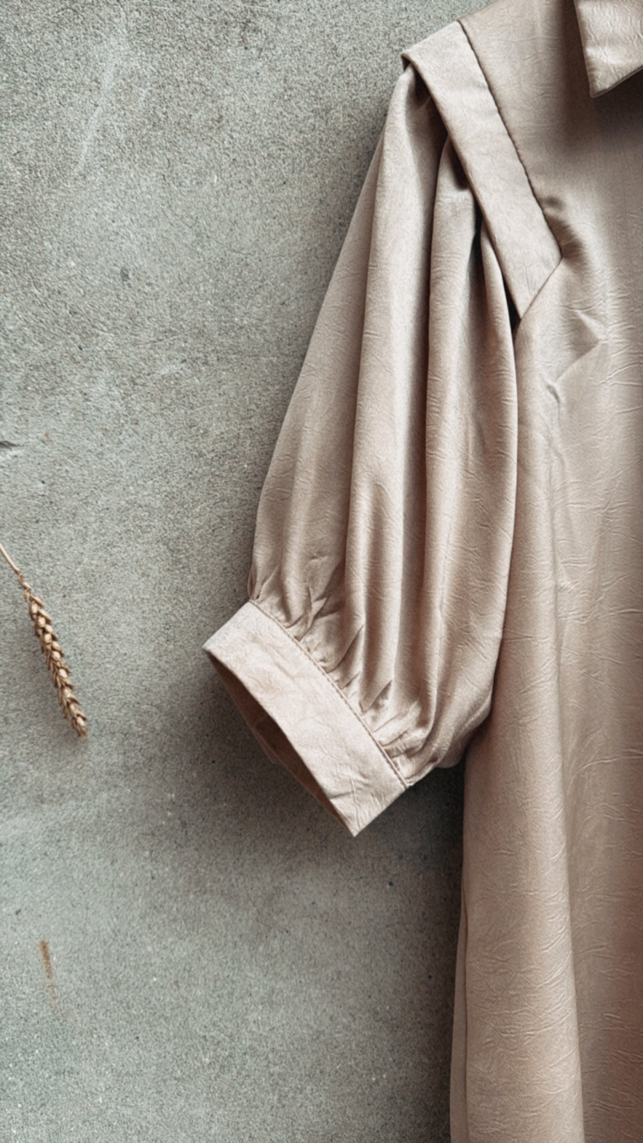 Camicia Satin cipria
