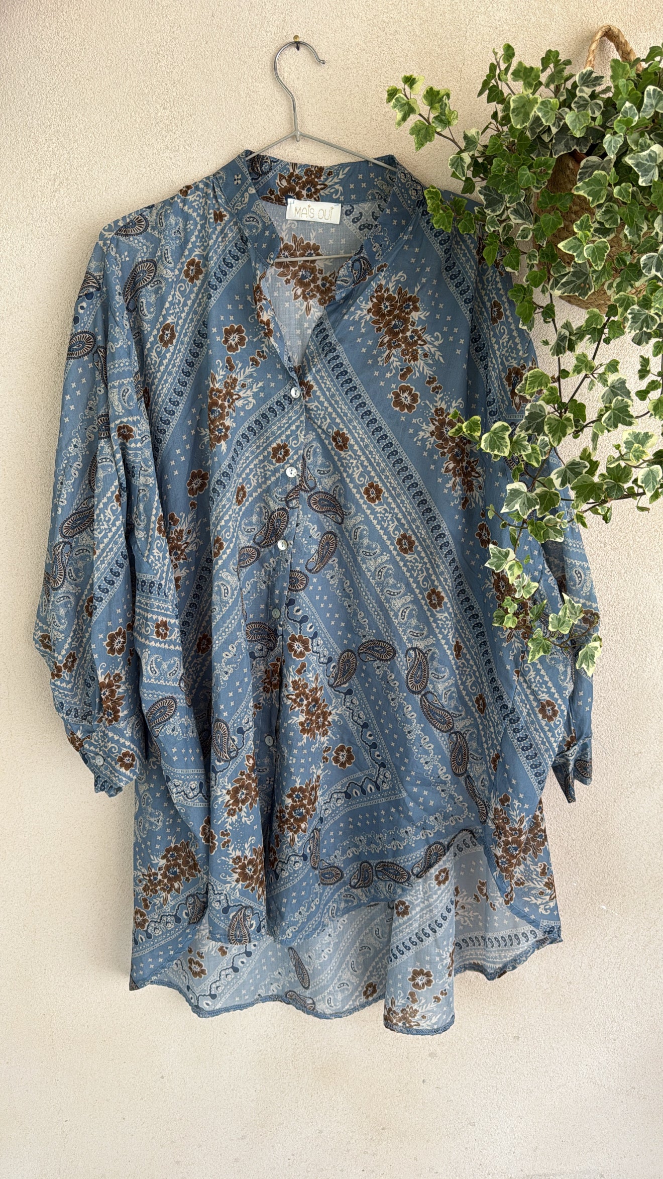 Blusa Korean cielo