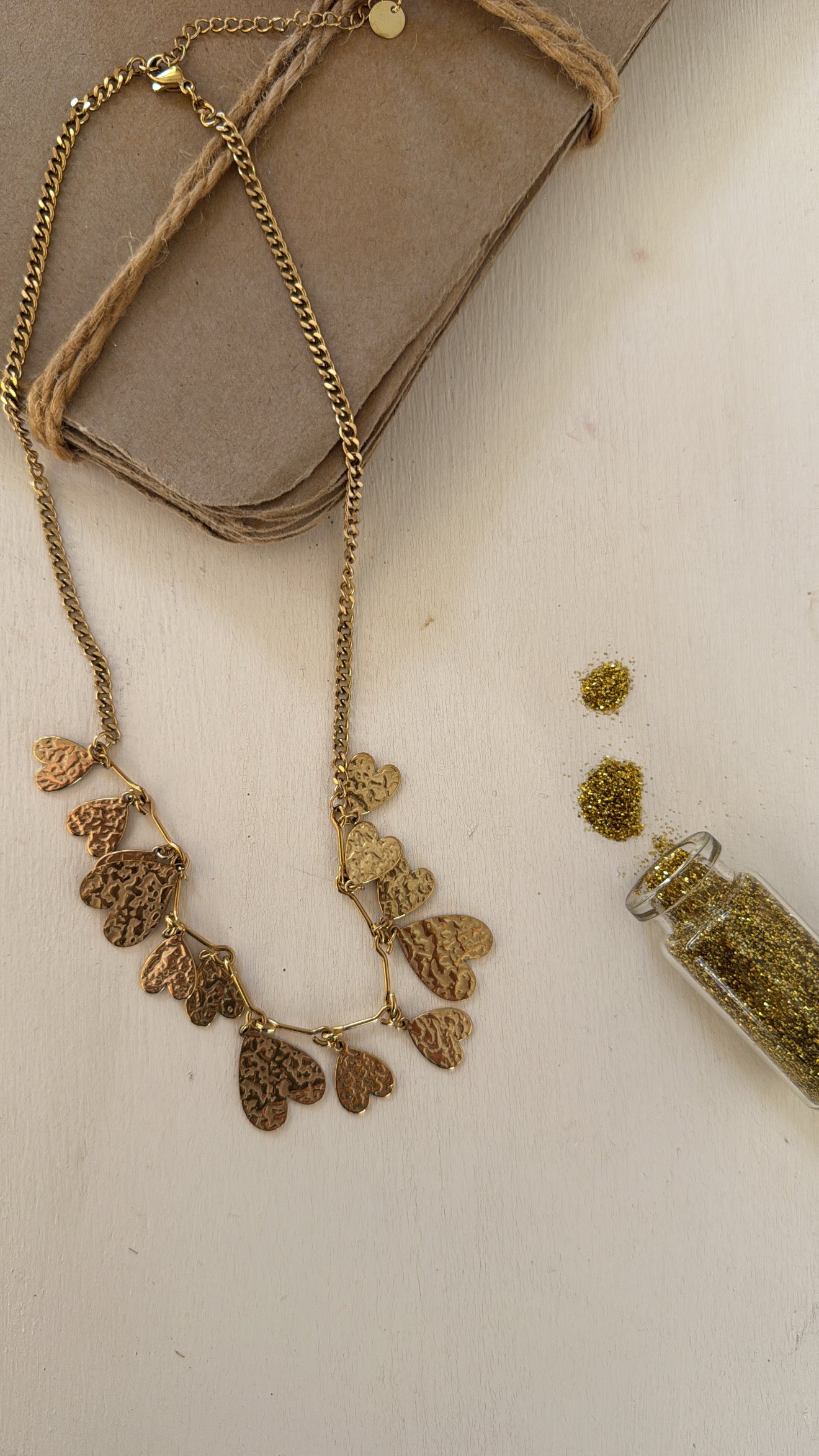 Collana cuoricini