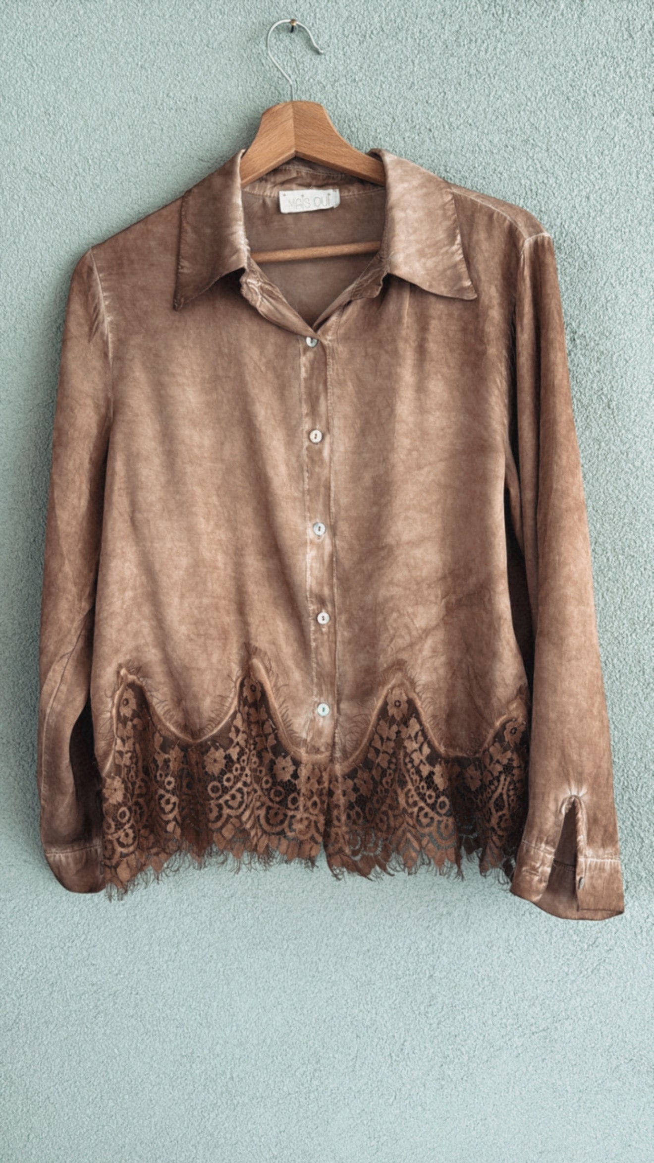 Camicia Amanda wash coccio