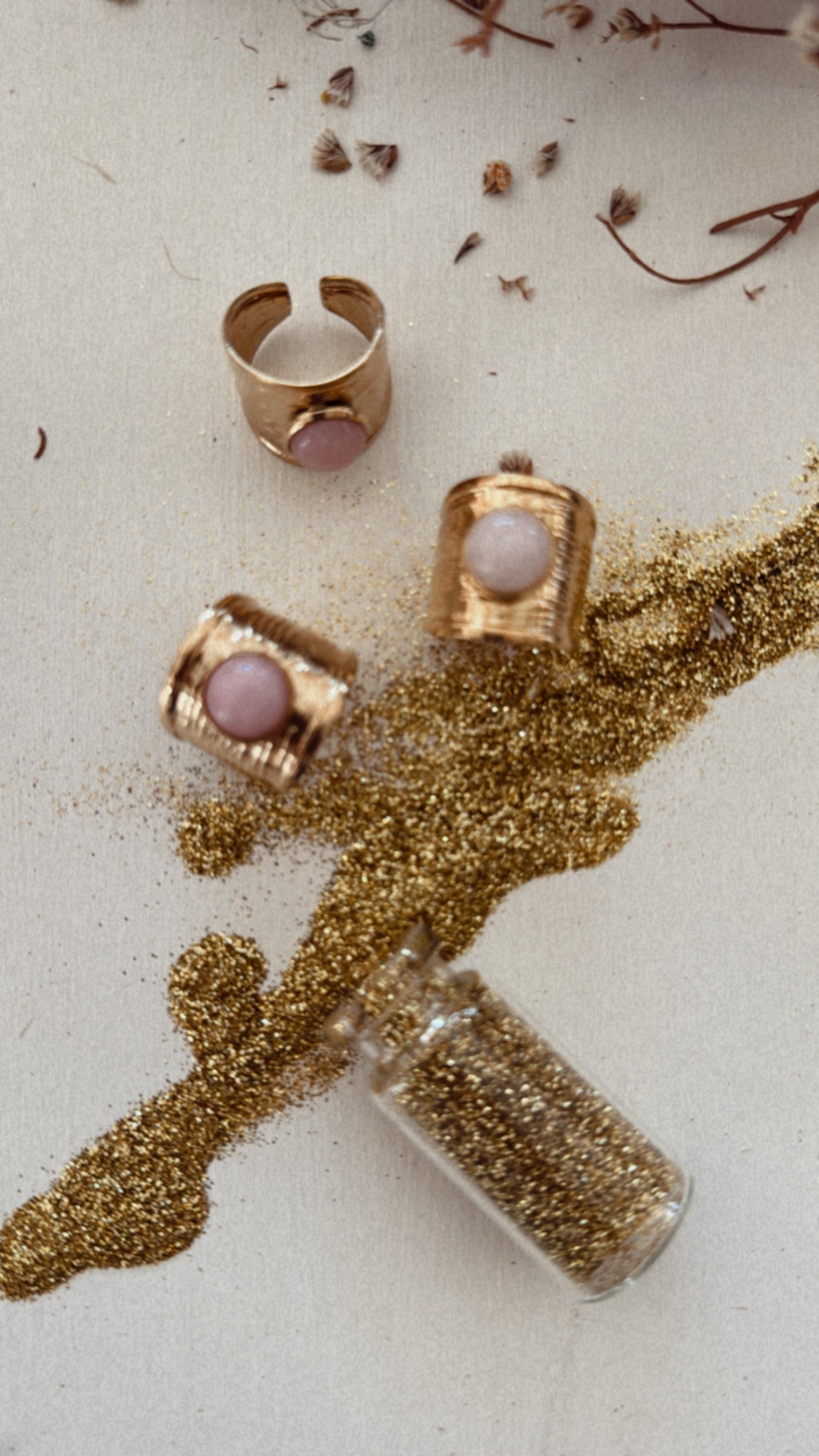 Anello Gioia rosa