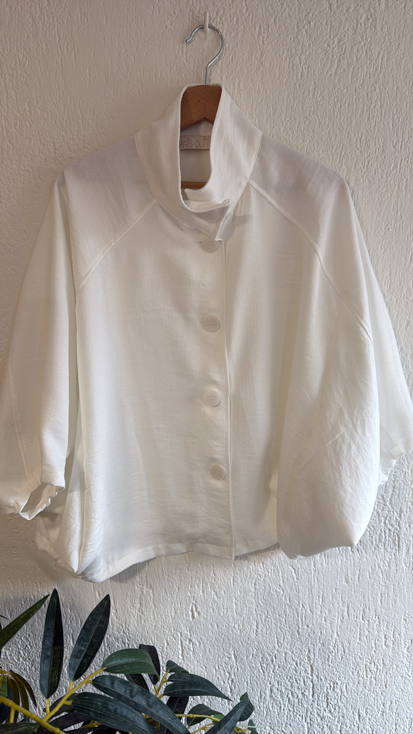 Giacca Boho bianca