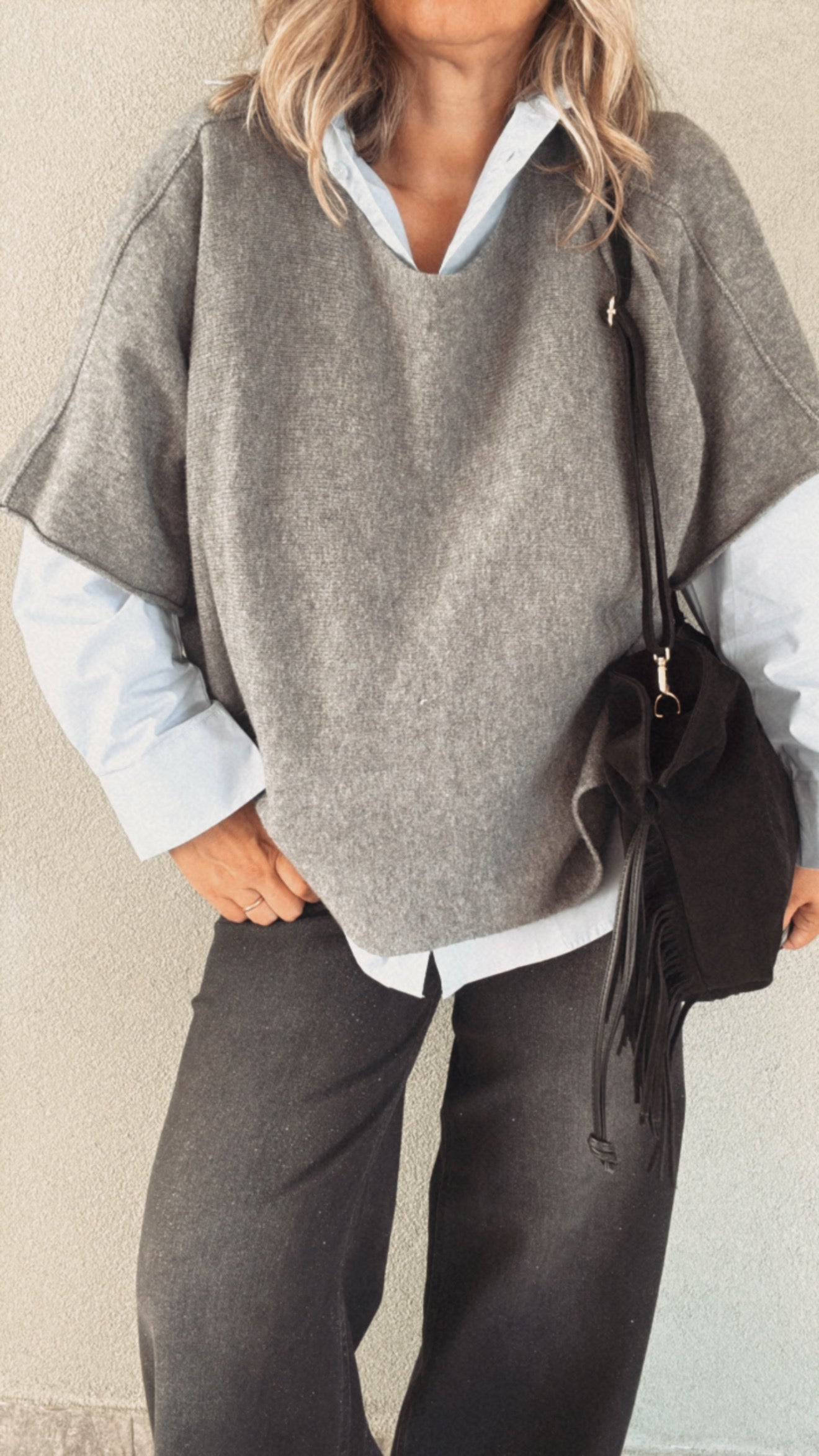 Maglia Carlotta grey