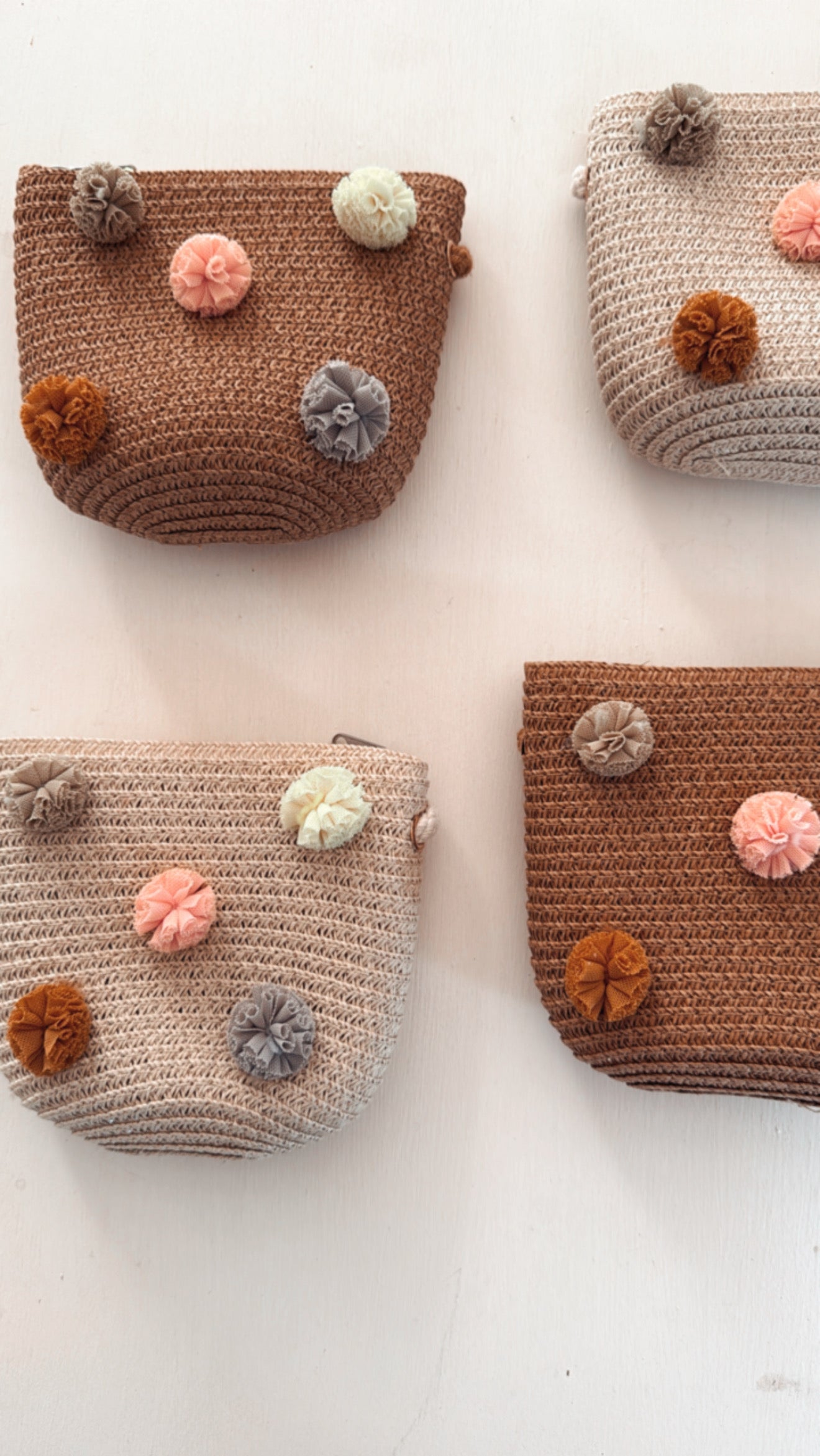 Trousse mini bag ecru