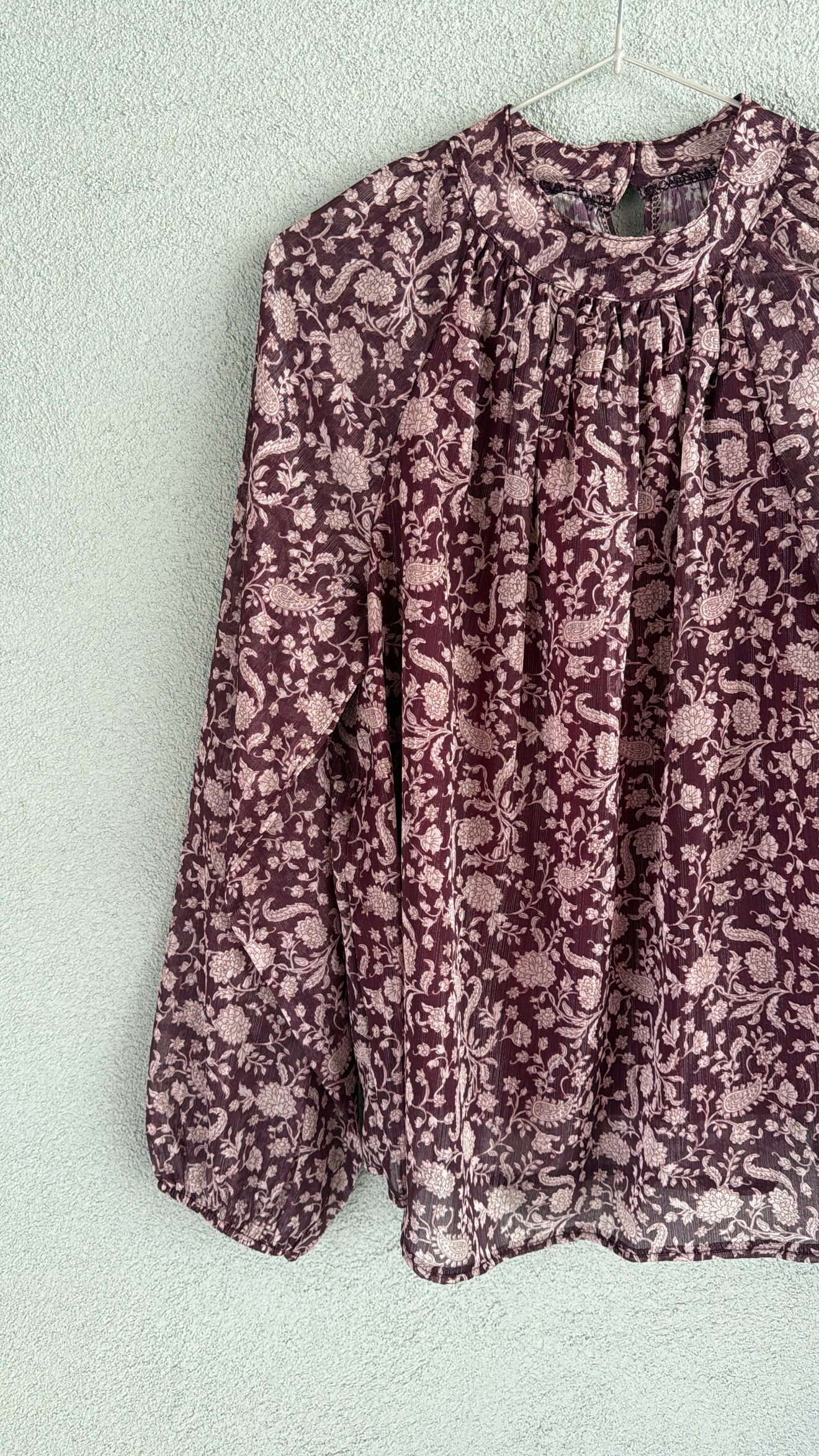 Camicia Alaia Burgundy