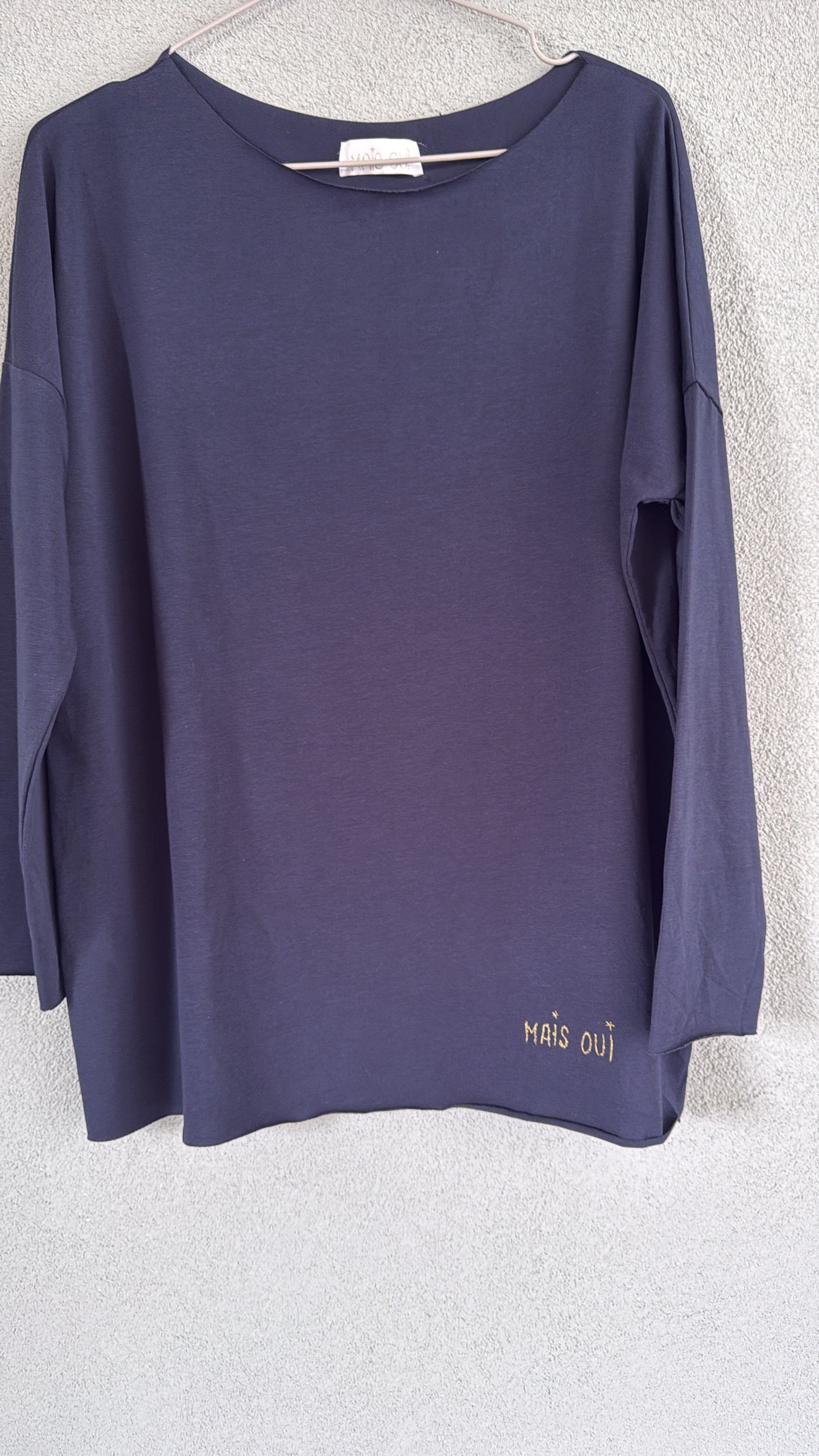T-shirt Mais Oui navy