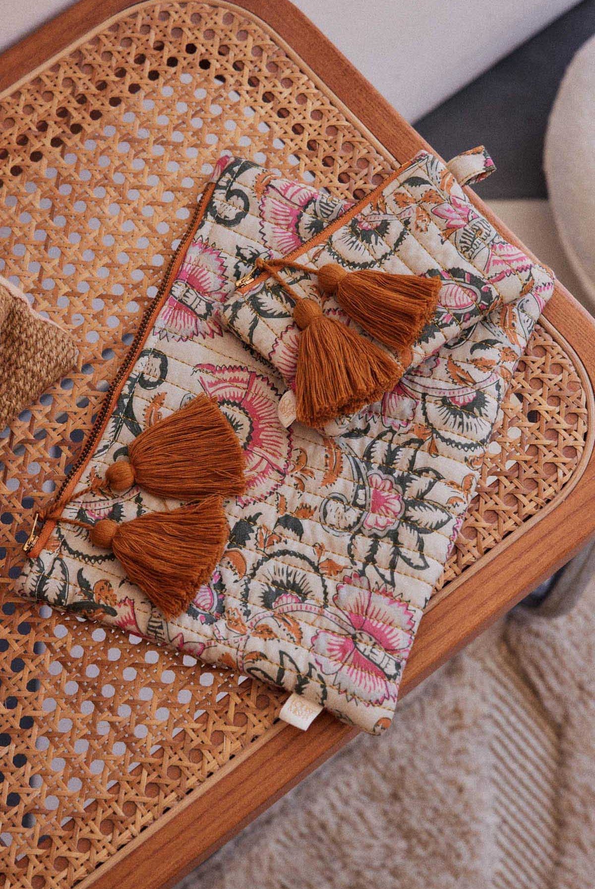 Pochette Lois cream dolce flowers