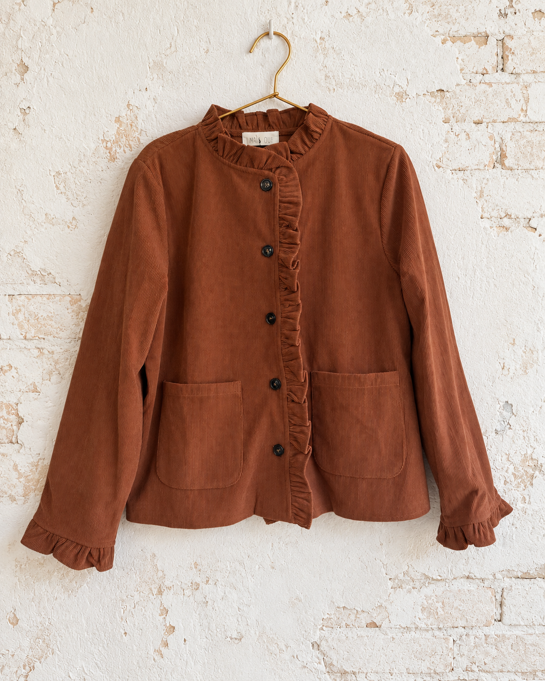Giacca / camicia Joanna caramel