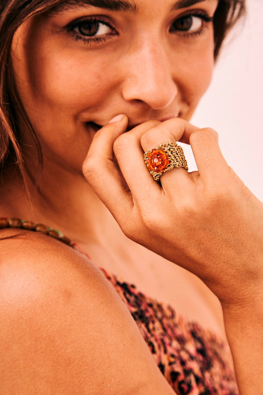 Anello Binda orange