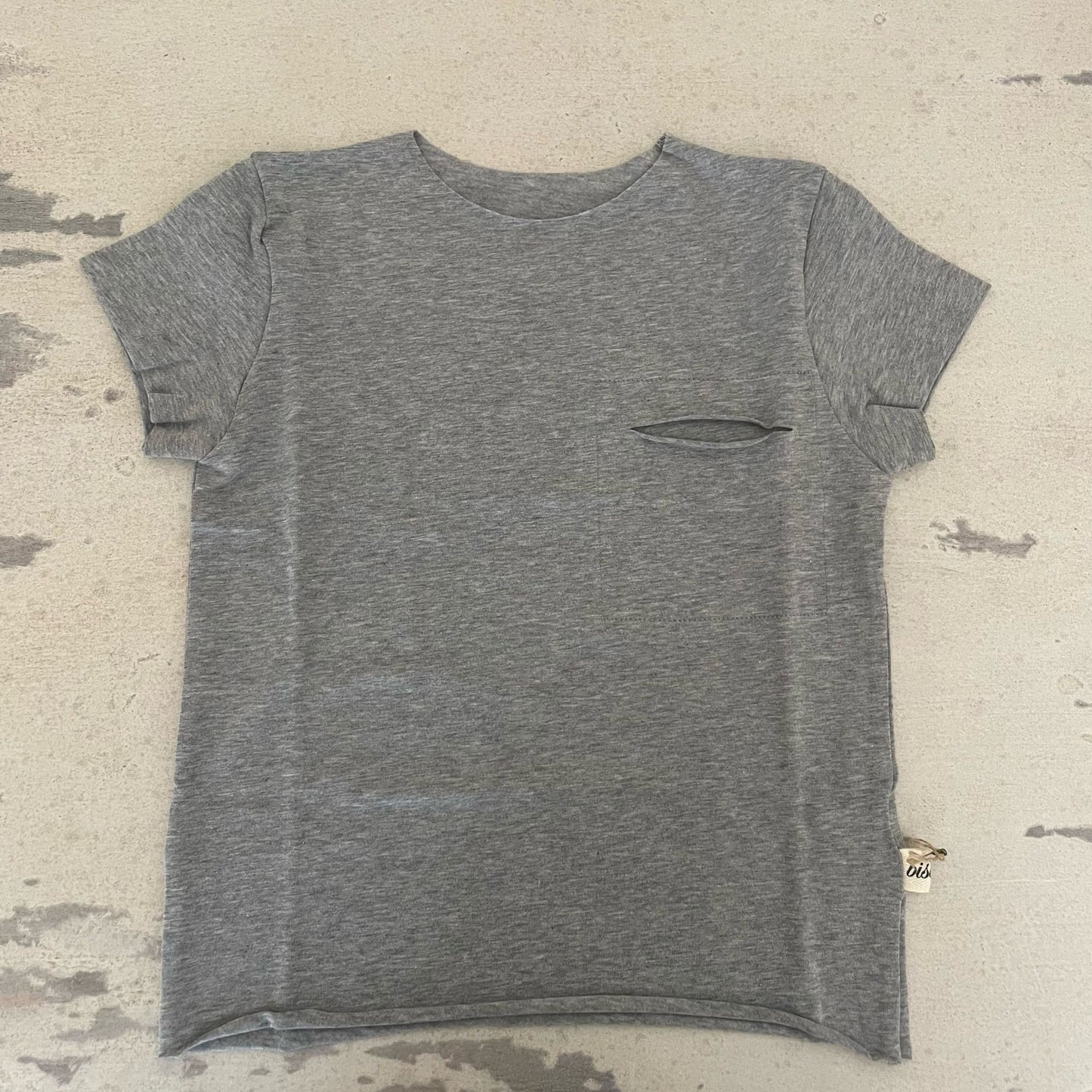 T-shirt SARAH BASICA grigio