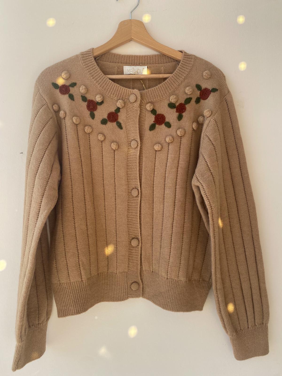 Cardigan Mary rose