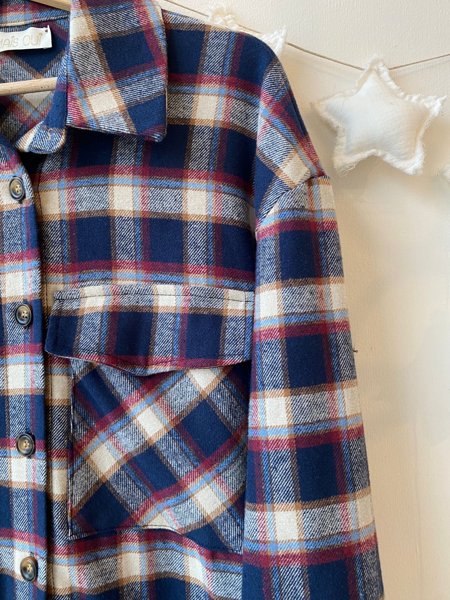 Abito Tartan blu