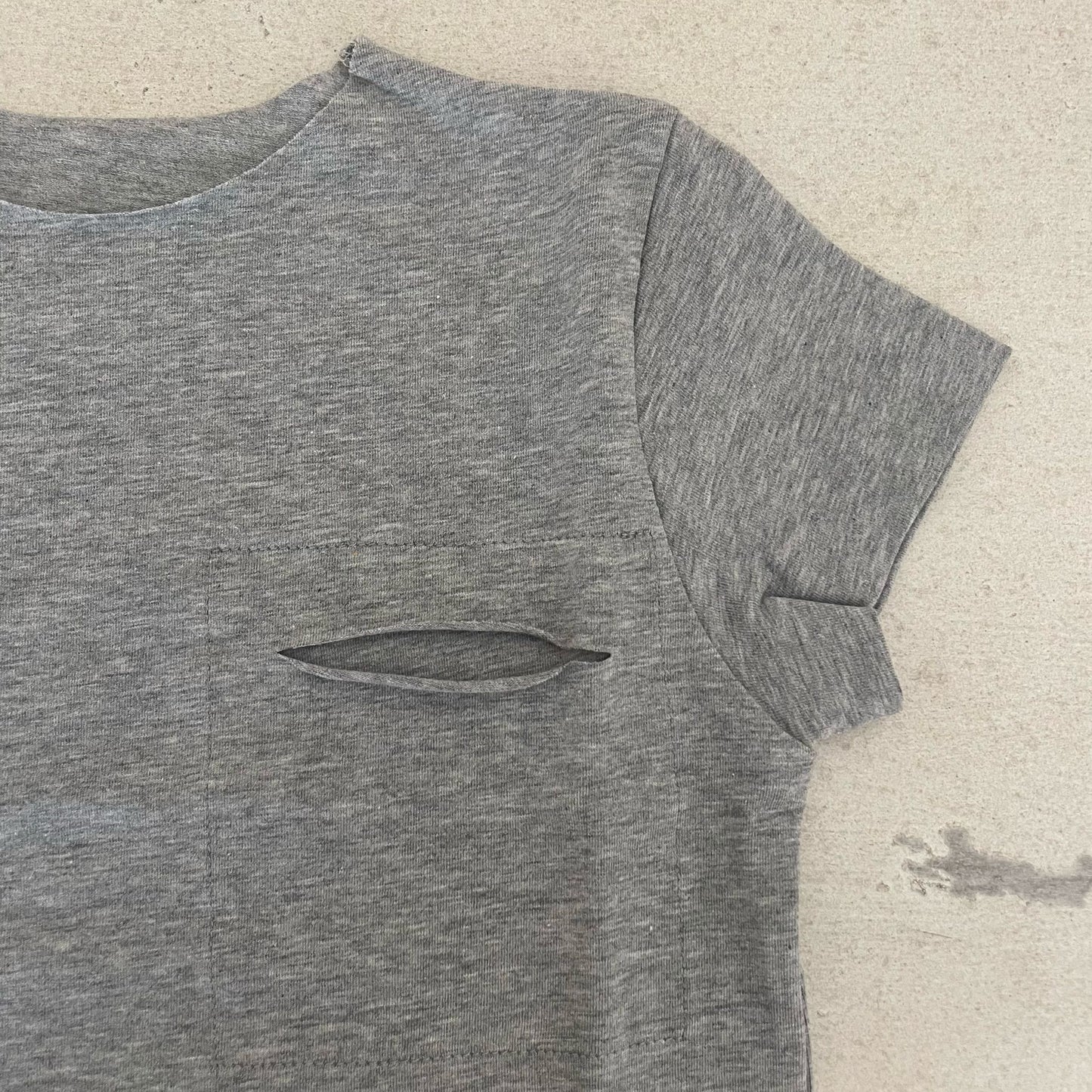 T-shirt SARAH BASICA grigio