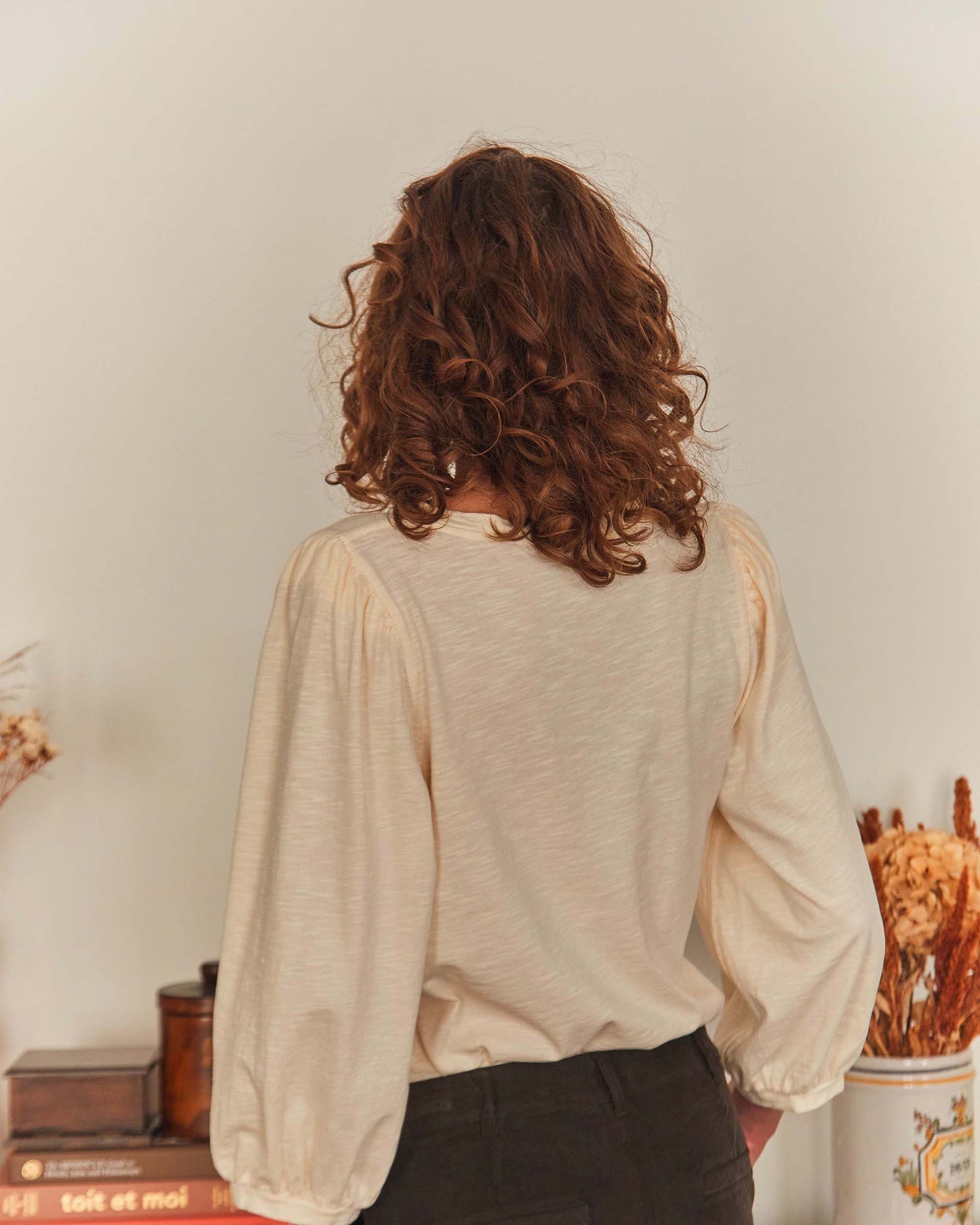 Maglia ecru