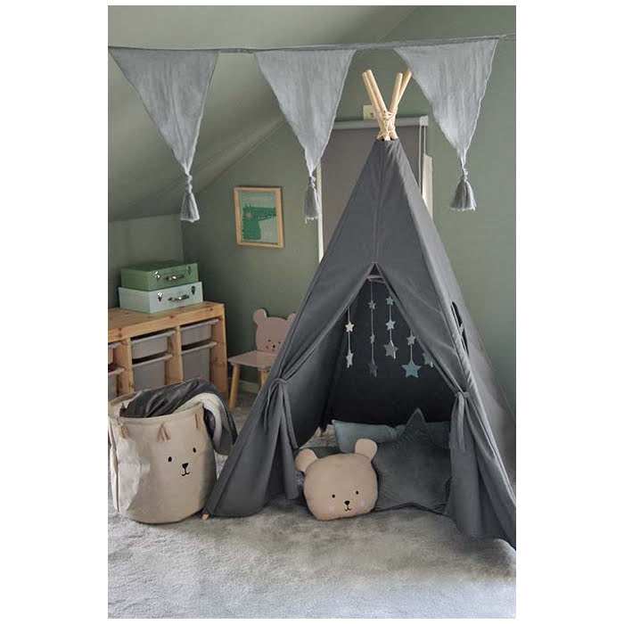 Tenda indiana grigia