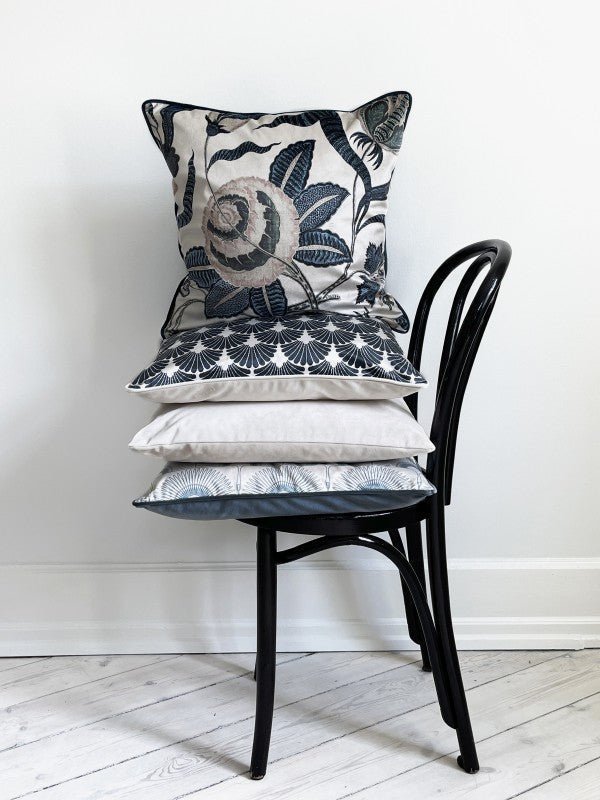 Cuscino Blue Fan