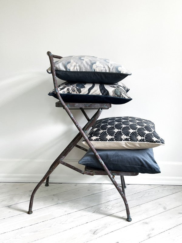 Cuscino Blue Fan